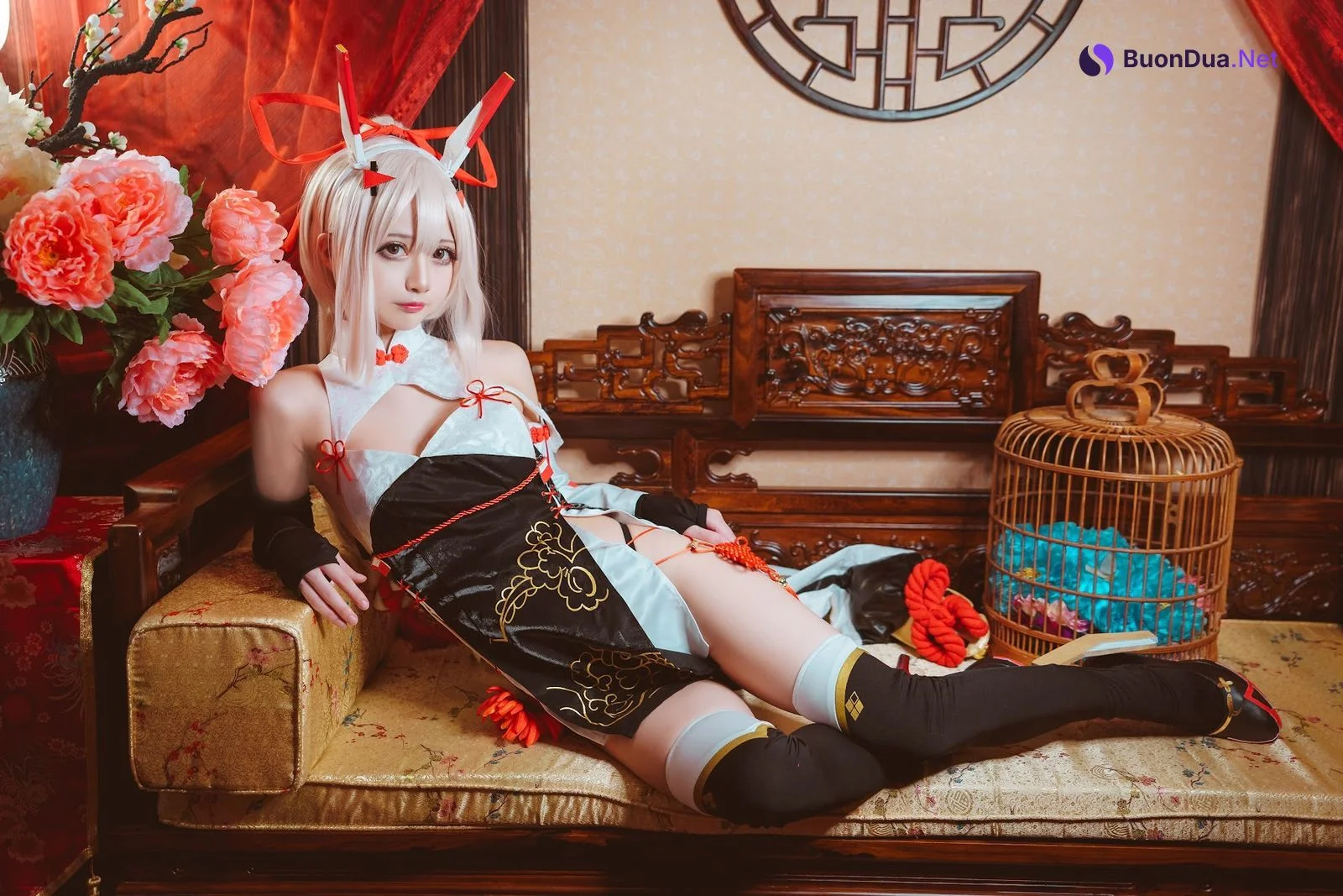 Coser@沖田凜花Rinka – Ayanami Cheongasm - Photo 6