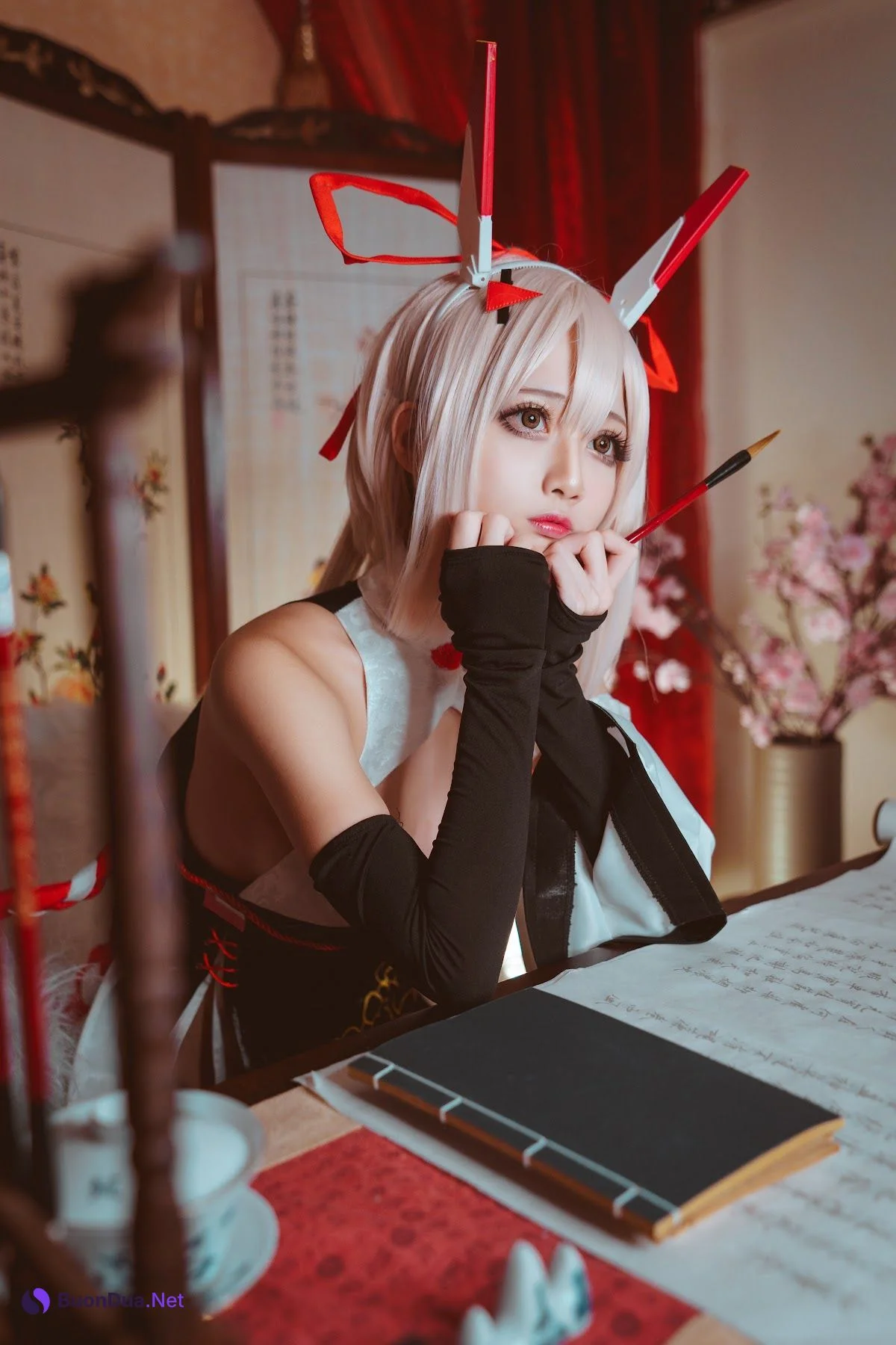 Coser@沖田凜花Rinka – Ayanami Cheongasm - Photo 8