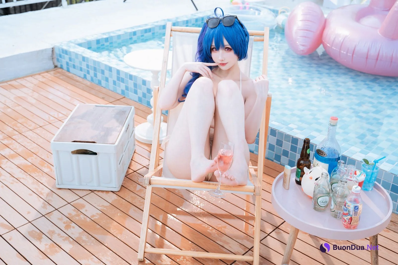 Coser@rioko凉凉子 – 圣姨泳装 - รูปภาพ 7