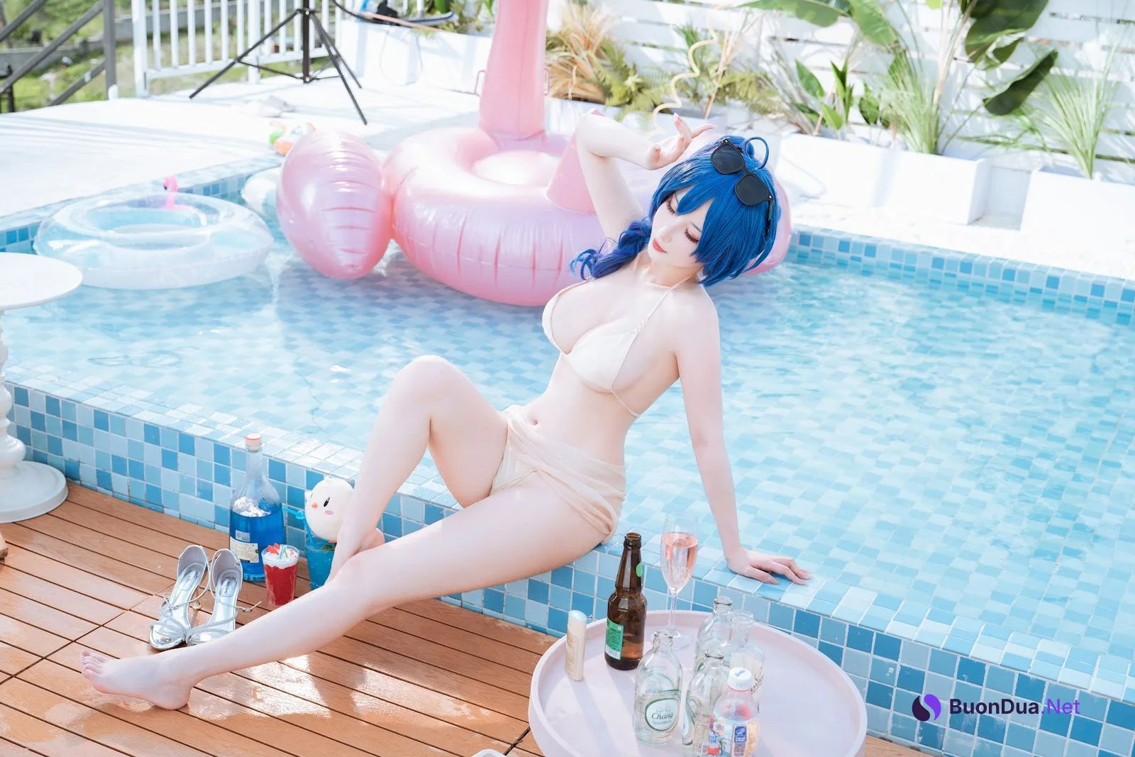 Coser@rioko凉凉子 – 圣姨泳装 - รูปภาพ 8