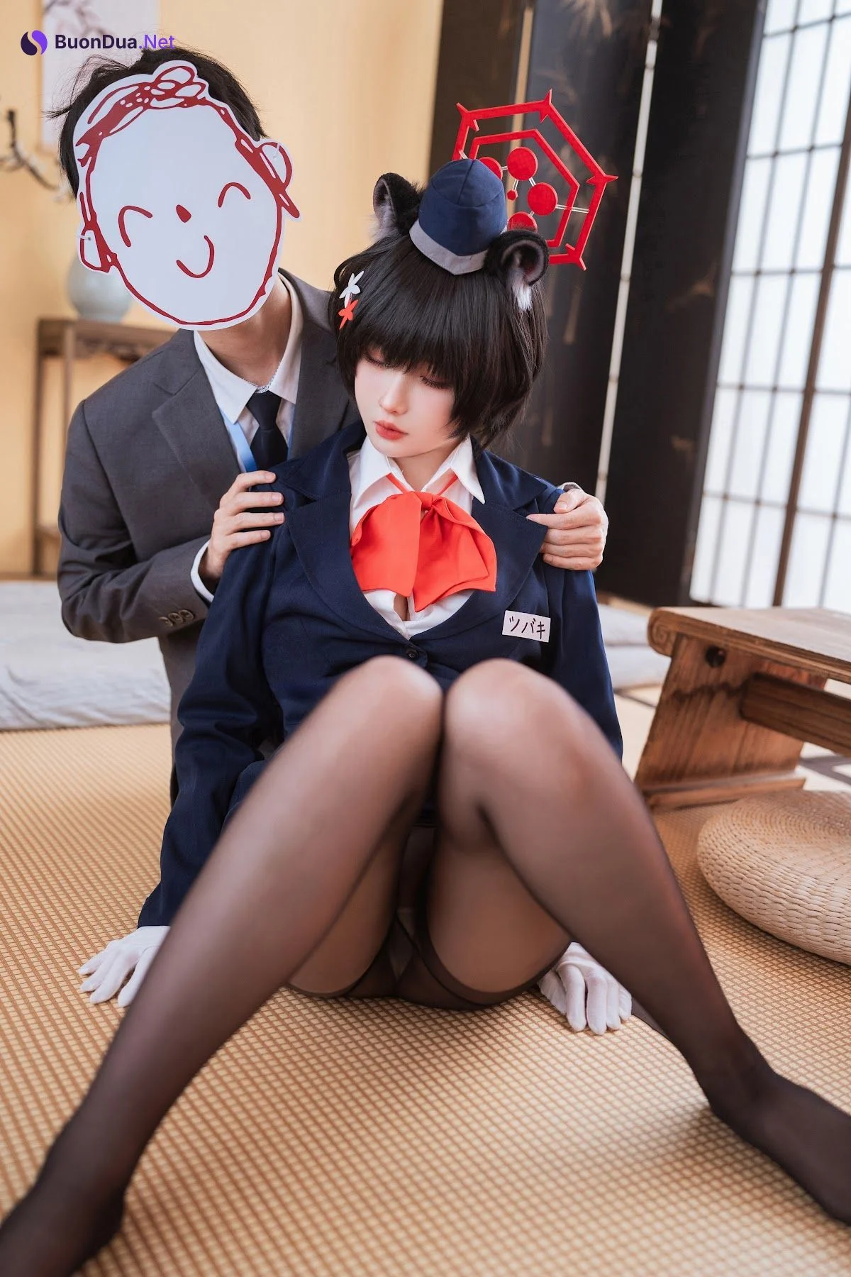 Coser@rioko凉凉子 – 蔚蓝档案 导游 椿 - Photo 10