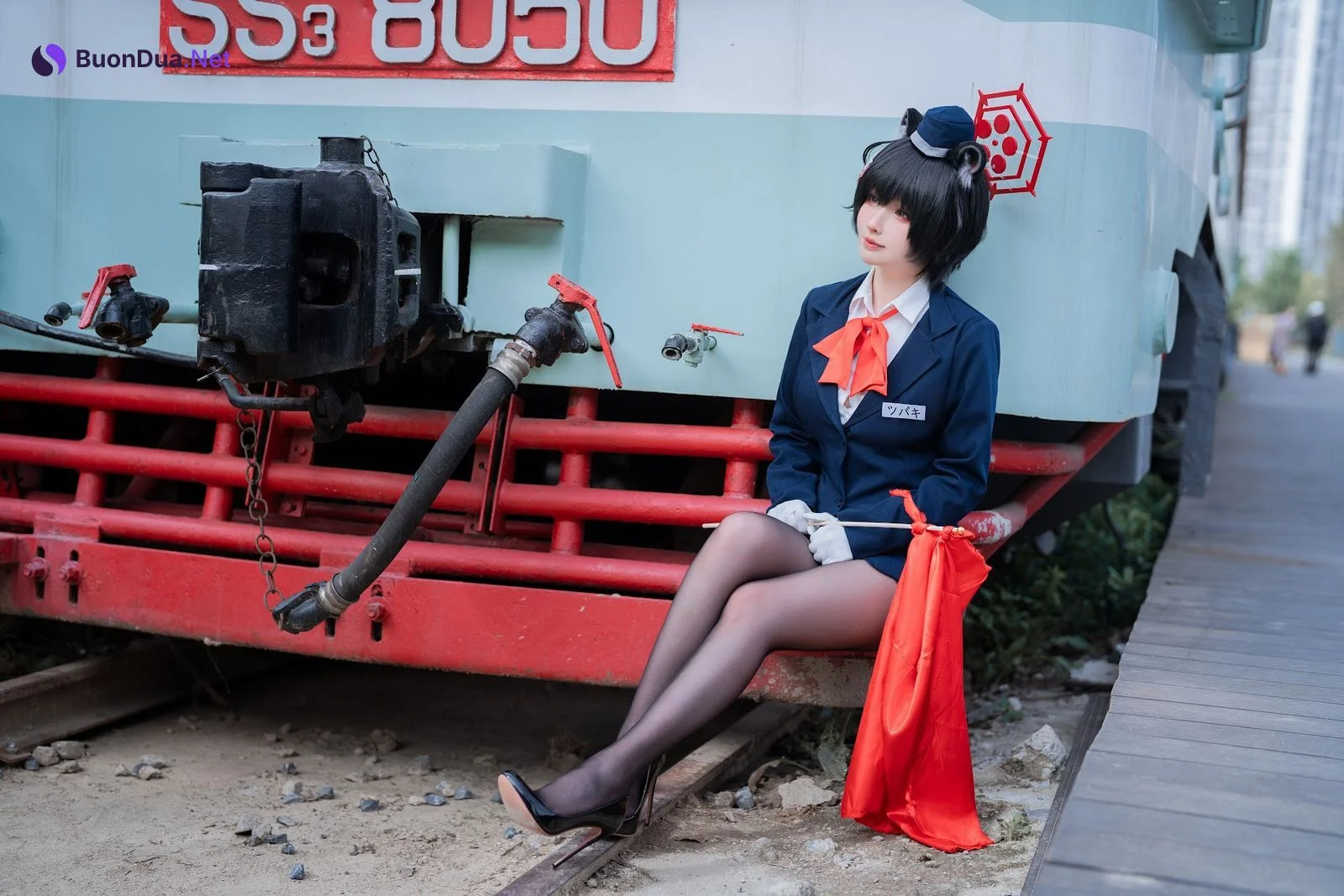 Coser@rioko凉凉子 – 蔚蓝档案 导游 椿 - Photo 12