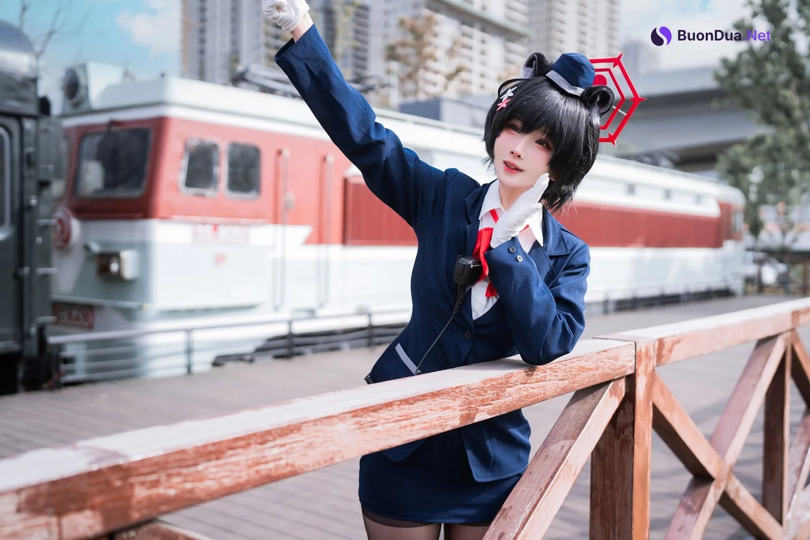 Coser@rioko凉凉子 – 蔚蓝档案 导游 椿 - Photo 3