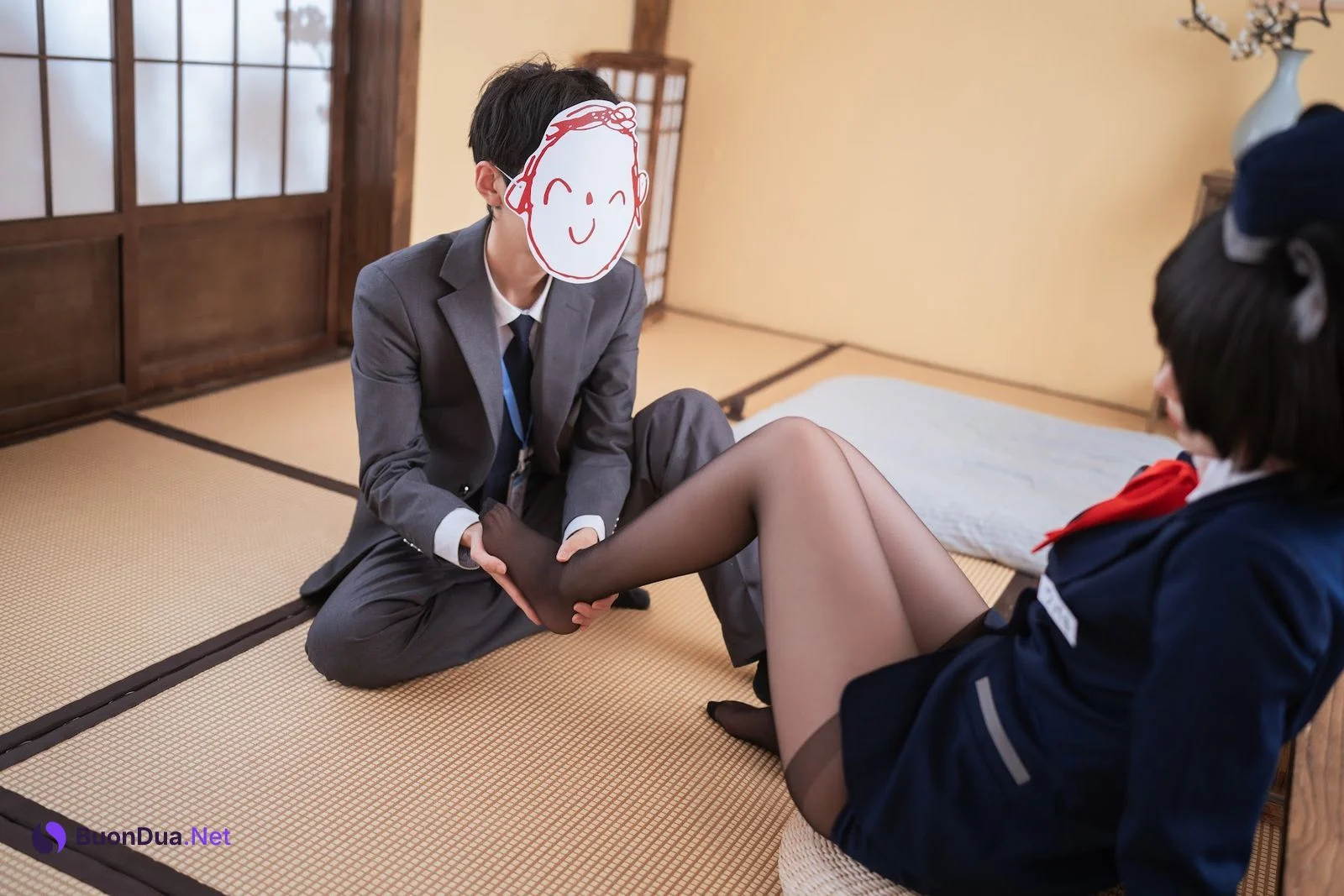 Coser@rioko凉凉子 – 蔚蓝档案 导游 椿 - Photo 6