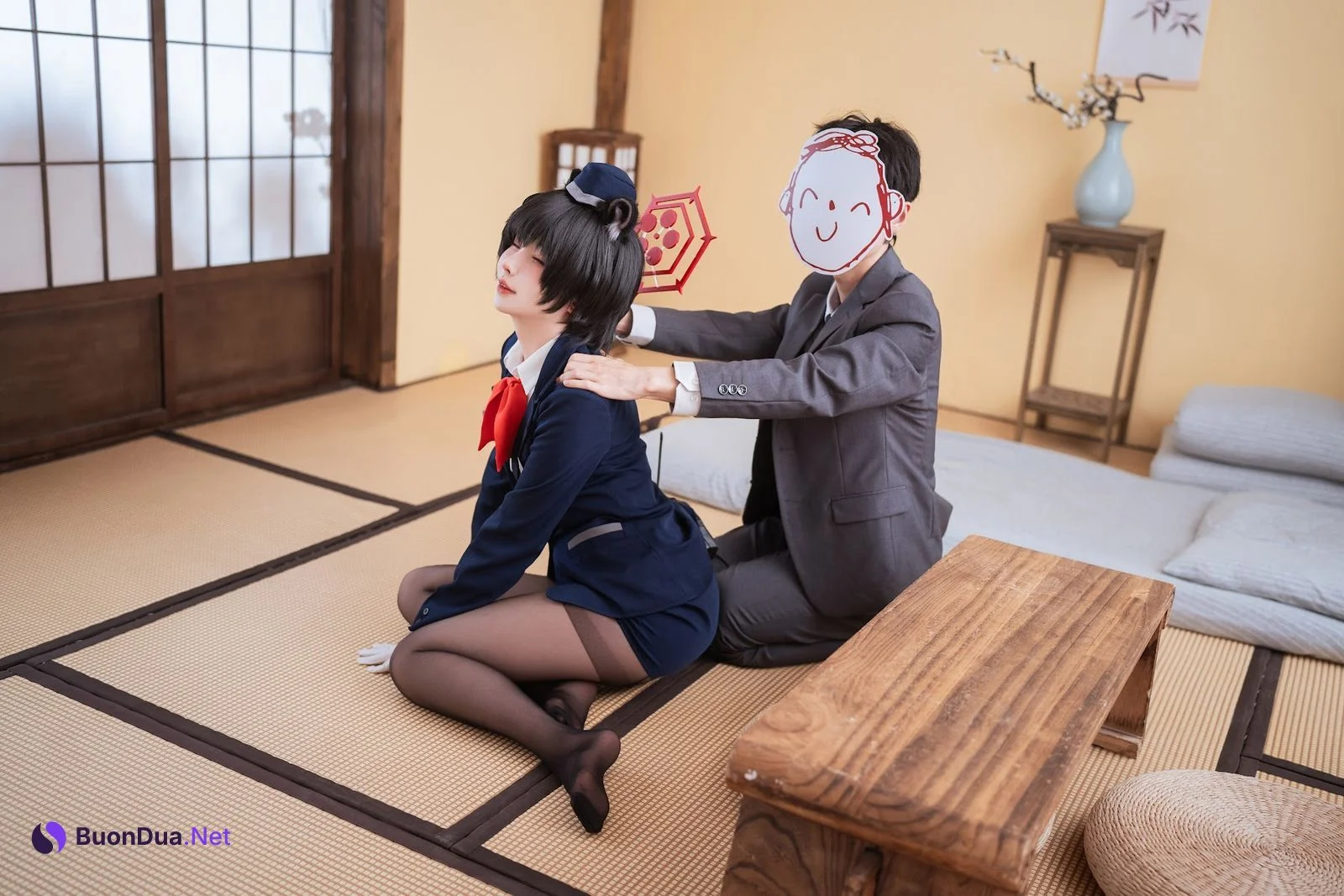 Coser@rioko凉凉子 – 蔚蓝档案 导游 椿 - Photo 8