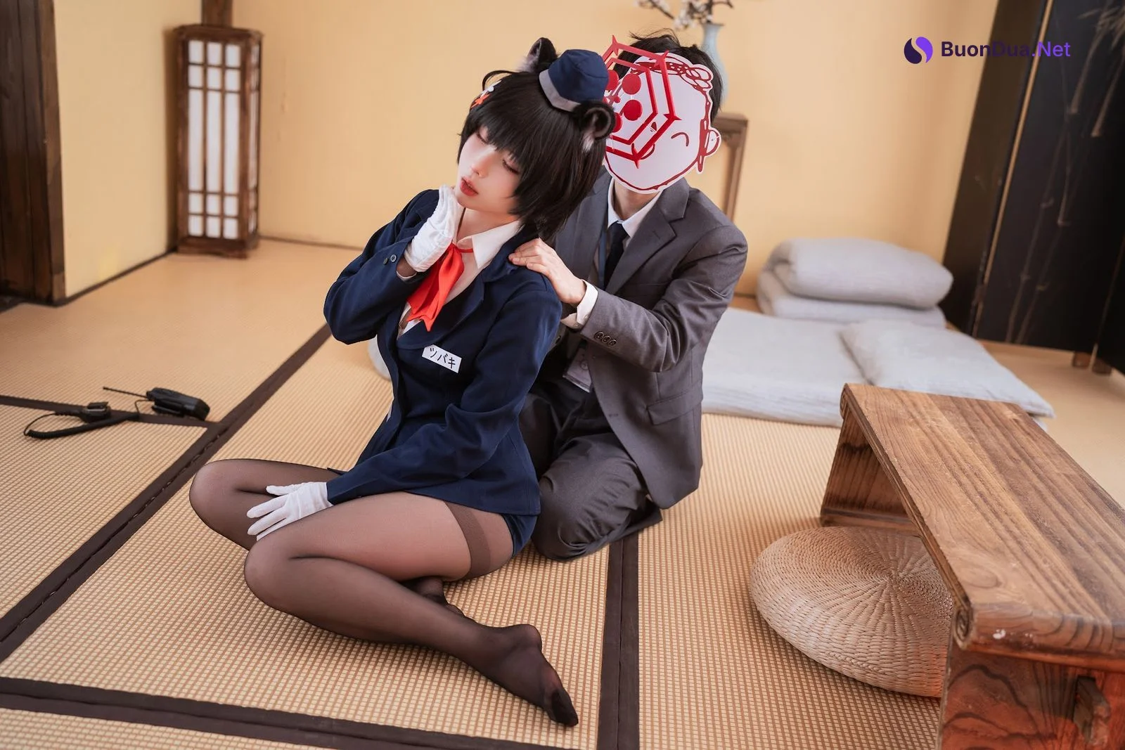 Coser@rioko凉凉子 – 蔚蓝档案 导游 椿 - Photo 9