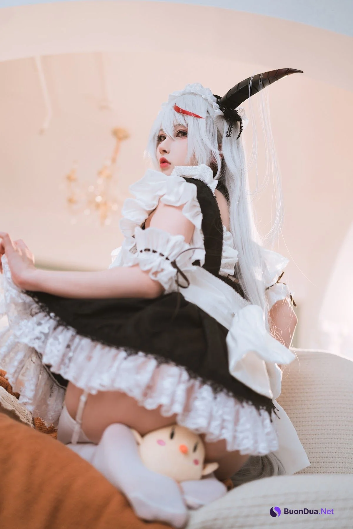 Coser@rioko凉凉子 – 妄想航线 港区的龙女仆 - Photo 11