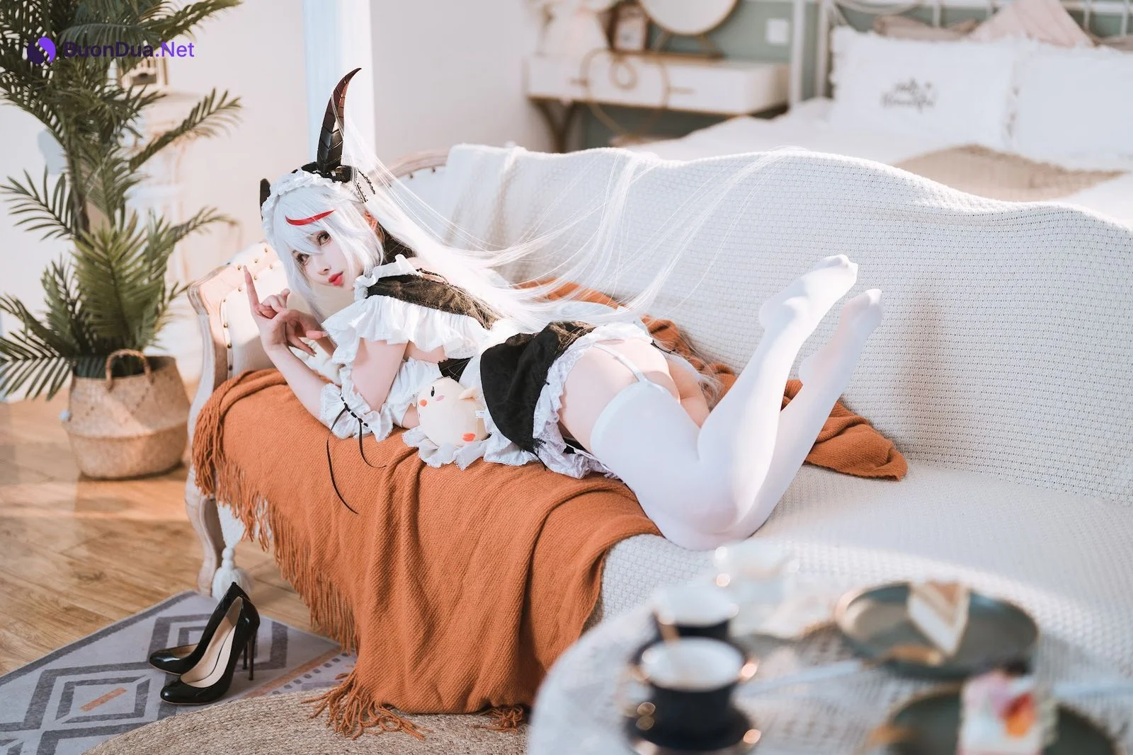 Coser@rioko凉凉子 – 妄想航线 港区的龙女仆 - Photo 3