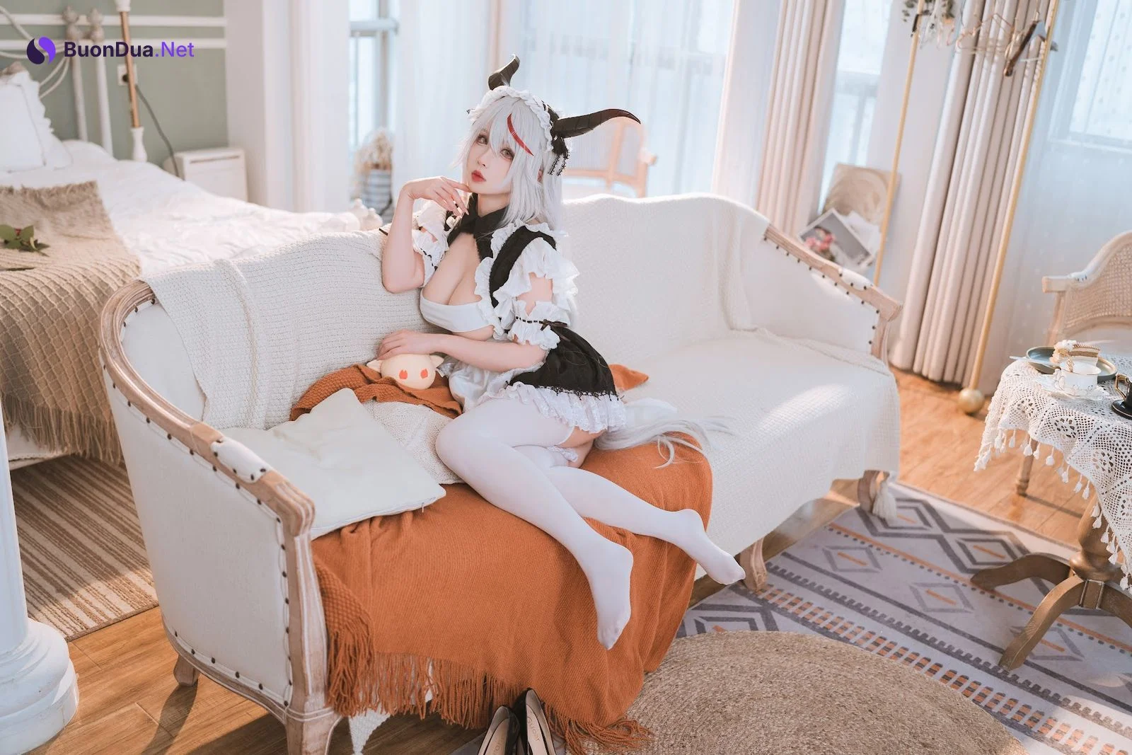 Coser@rioko凉凉子 – 妄想航线 港区的龙女仆 - Photo 5