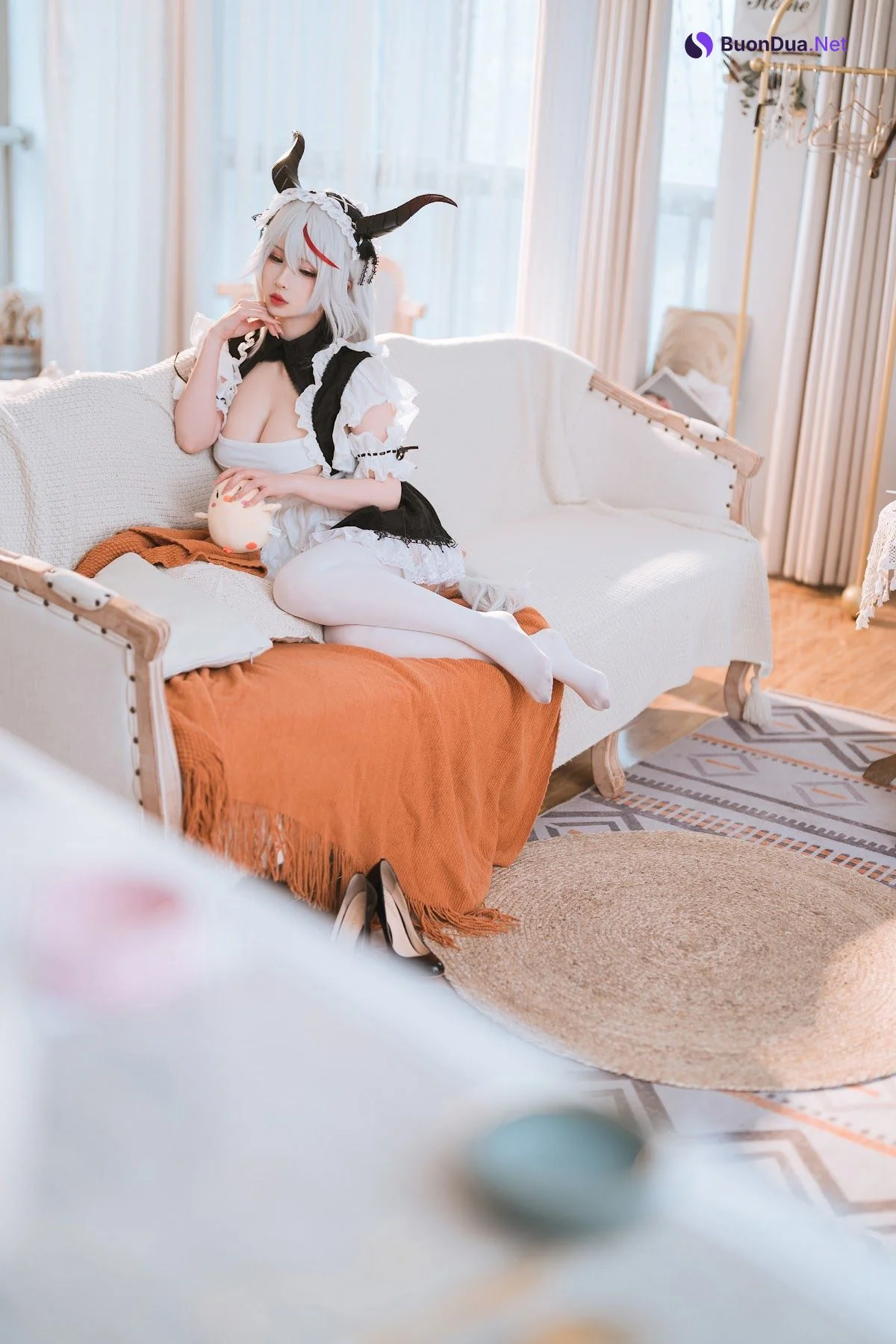 Coser@rioko凉凉子 – 妄想航线 港区的龙女仆 - Photo 6