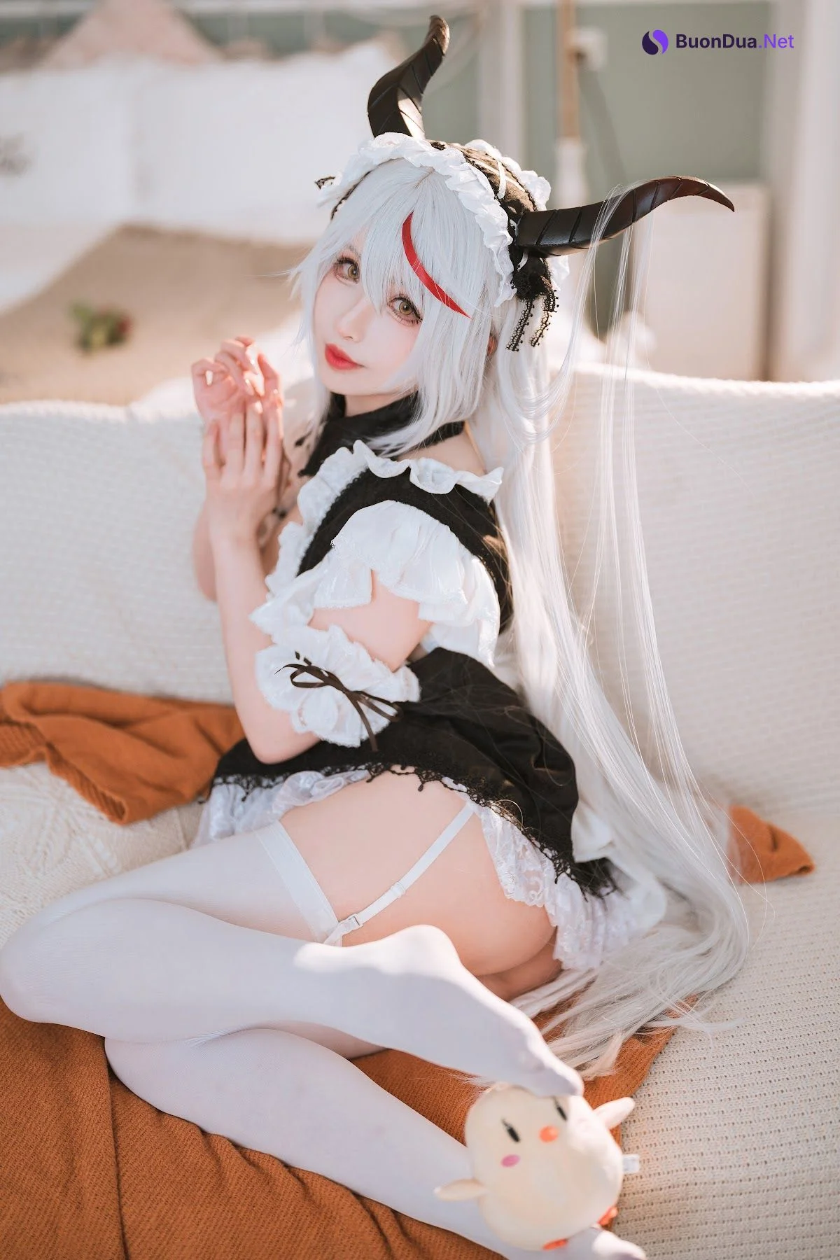 Coser@rioko凉凉子 – 妄想航线 港区的龙女仆 - Photo 7