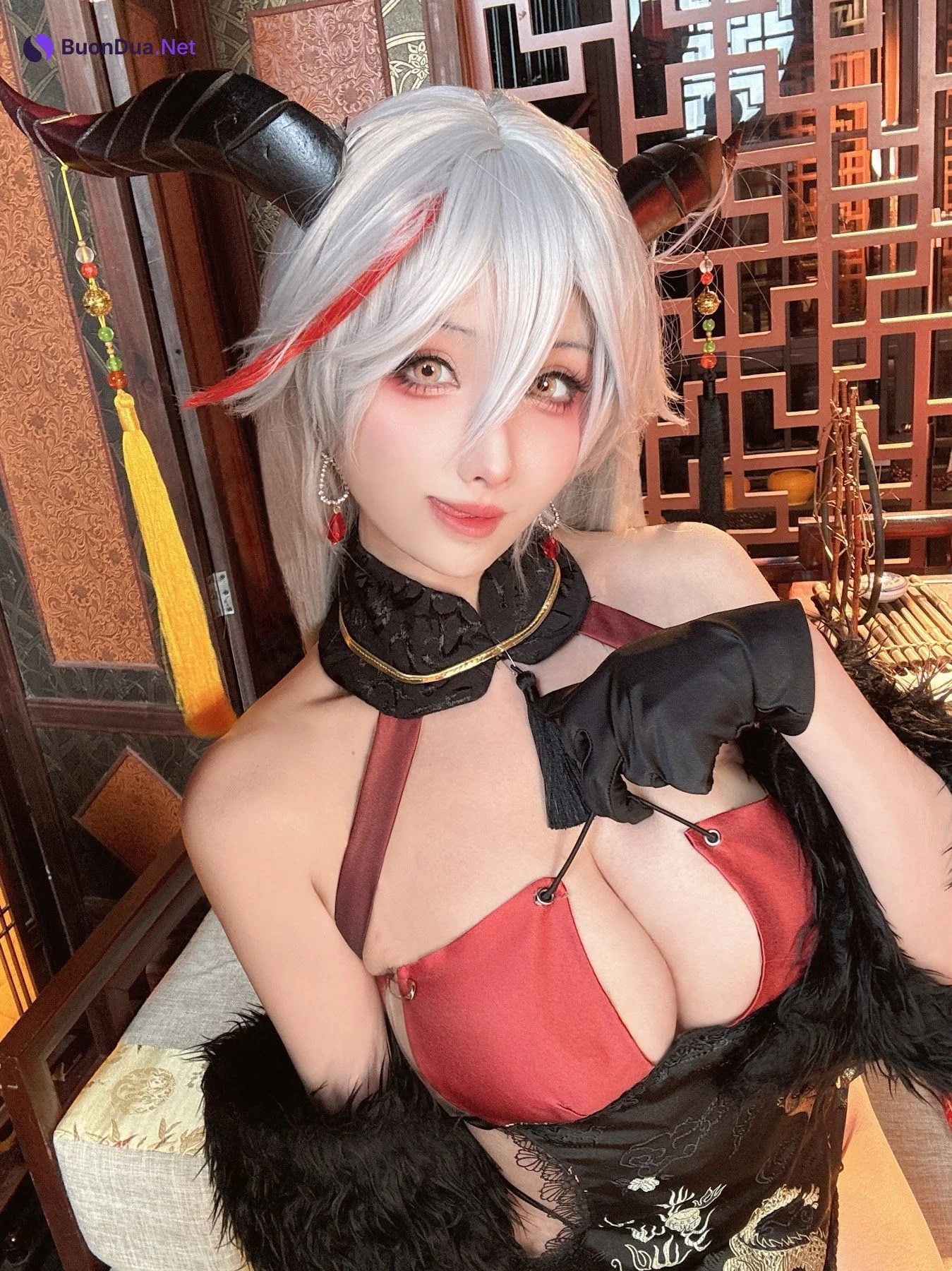 Coser@rioko凉凉子 – 龙年龙图埃吉尔 - 照片 14