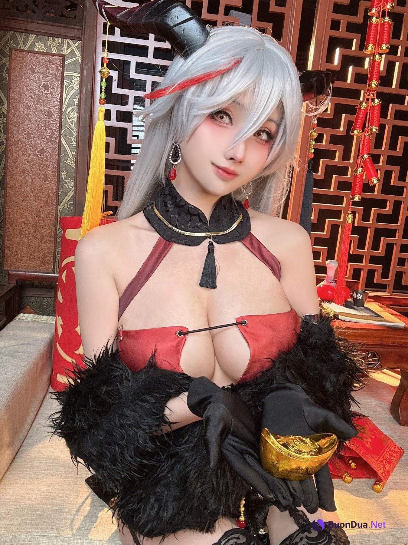 Coser@rioko凉凉子 – 龙年龙图埃吉尔 - 照片 4