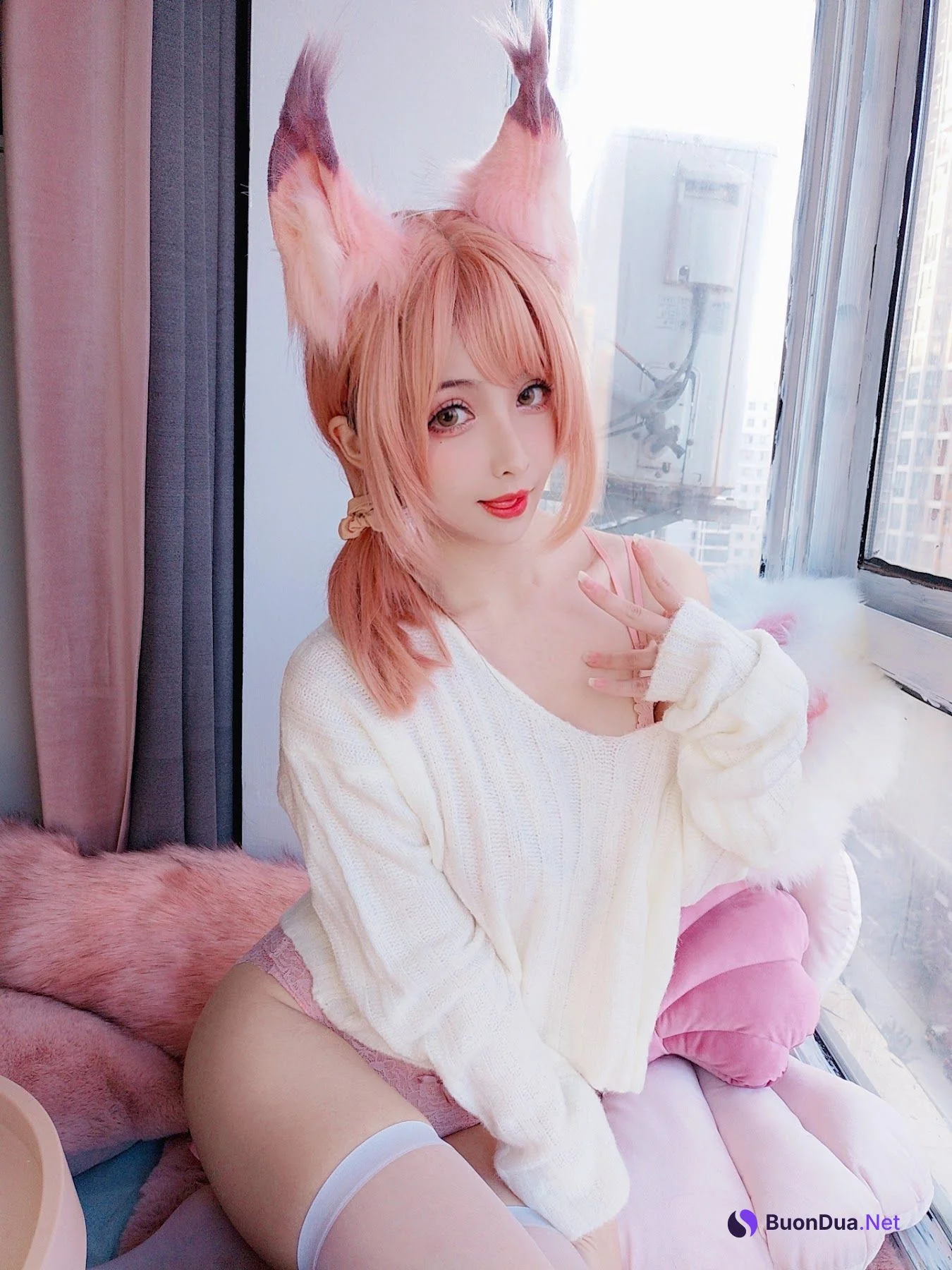 Coser@rioko凉凉子 Vol.050 家中的人妻狐 - Photo 16