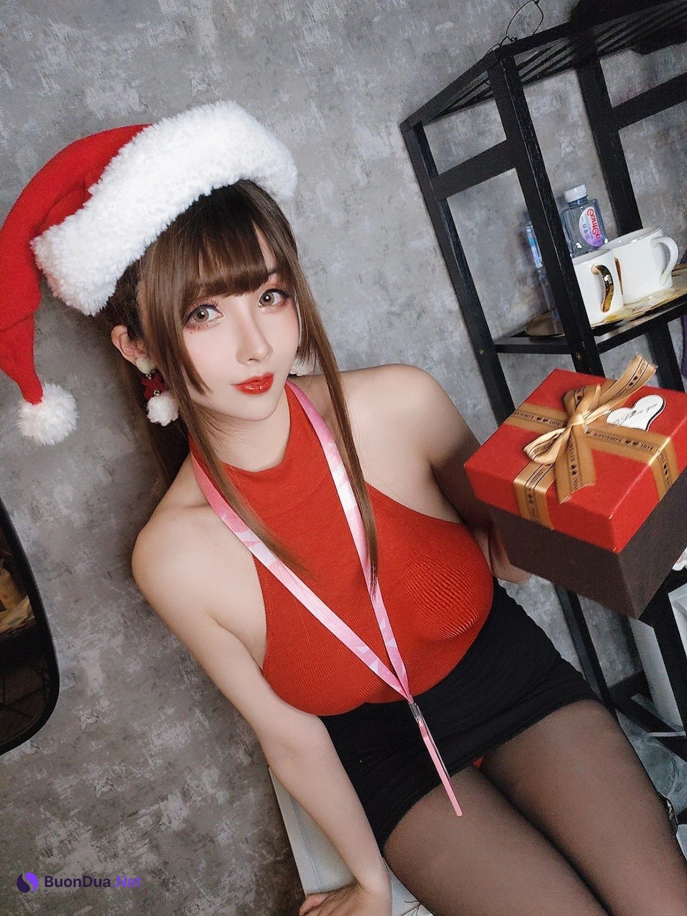 Coser@rioko凉凉子 Vol.056 社畜的快乐圣诞节 - รูปภาพ 12