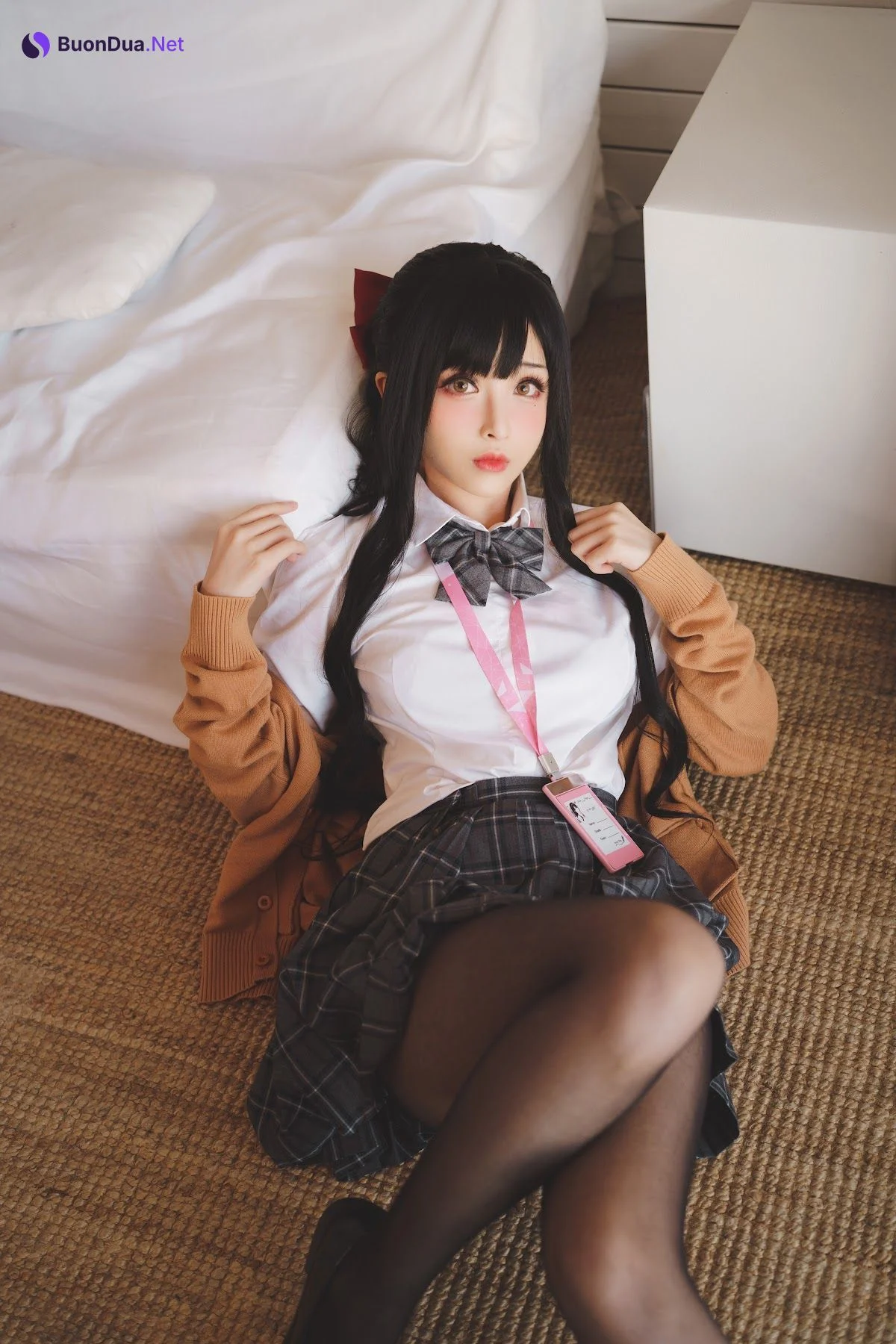 Coser@rioko凉凉子 Vol.060 放课后的学姐 - Photo 4