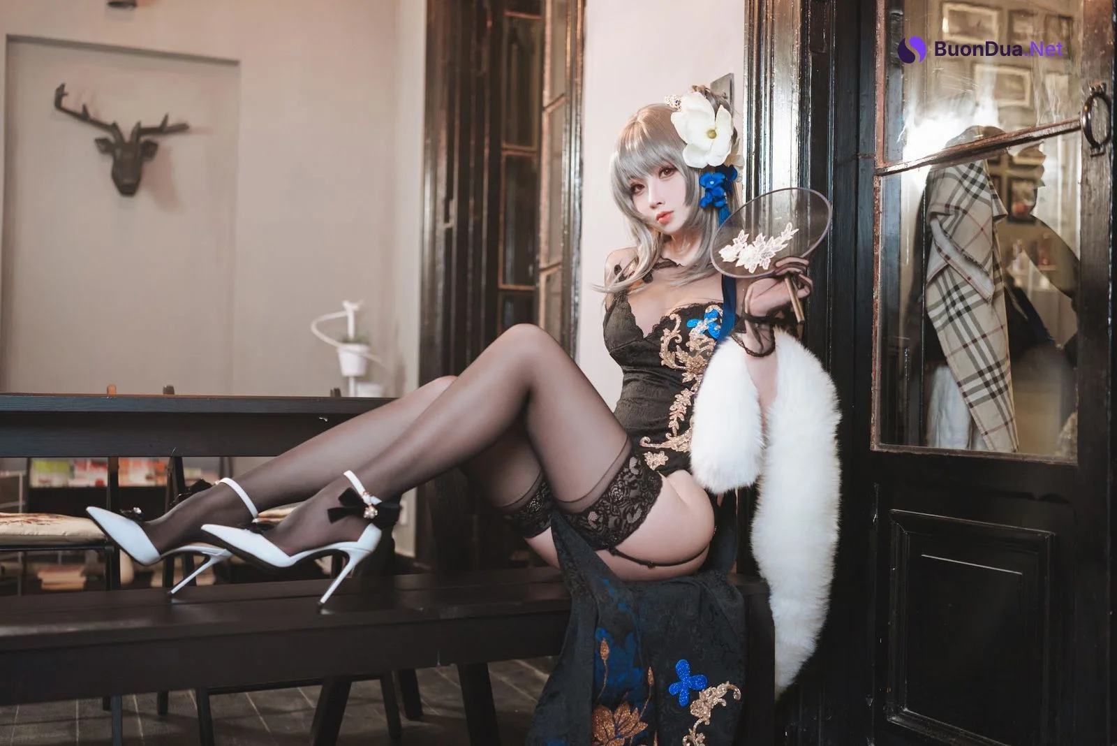 Coser@rioko凉凉子 Vol.066 瑰丽的执勤人 - รูปภาพ 2