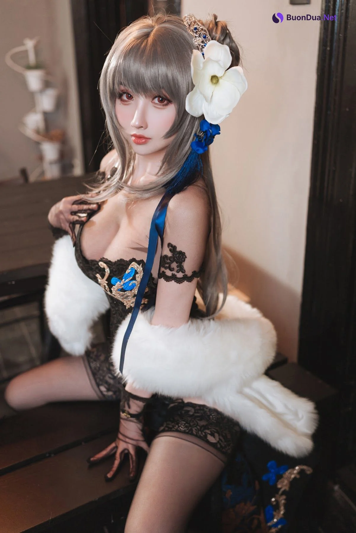 Coser@rioko凉凉子 Vol.066 瑰丽的执勤人 - รูปภาพ 3