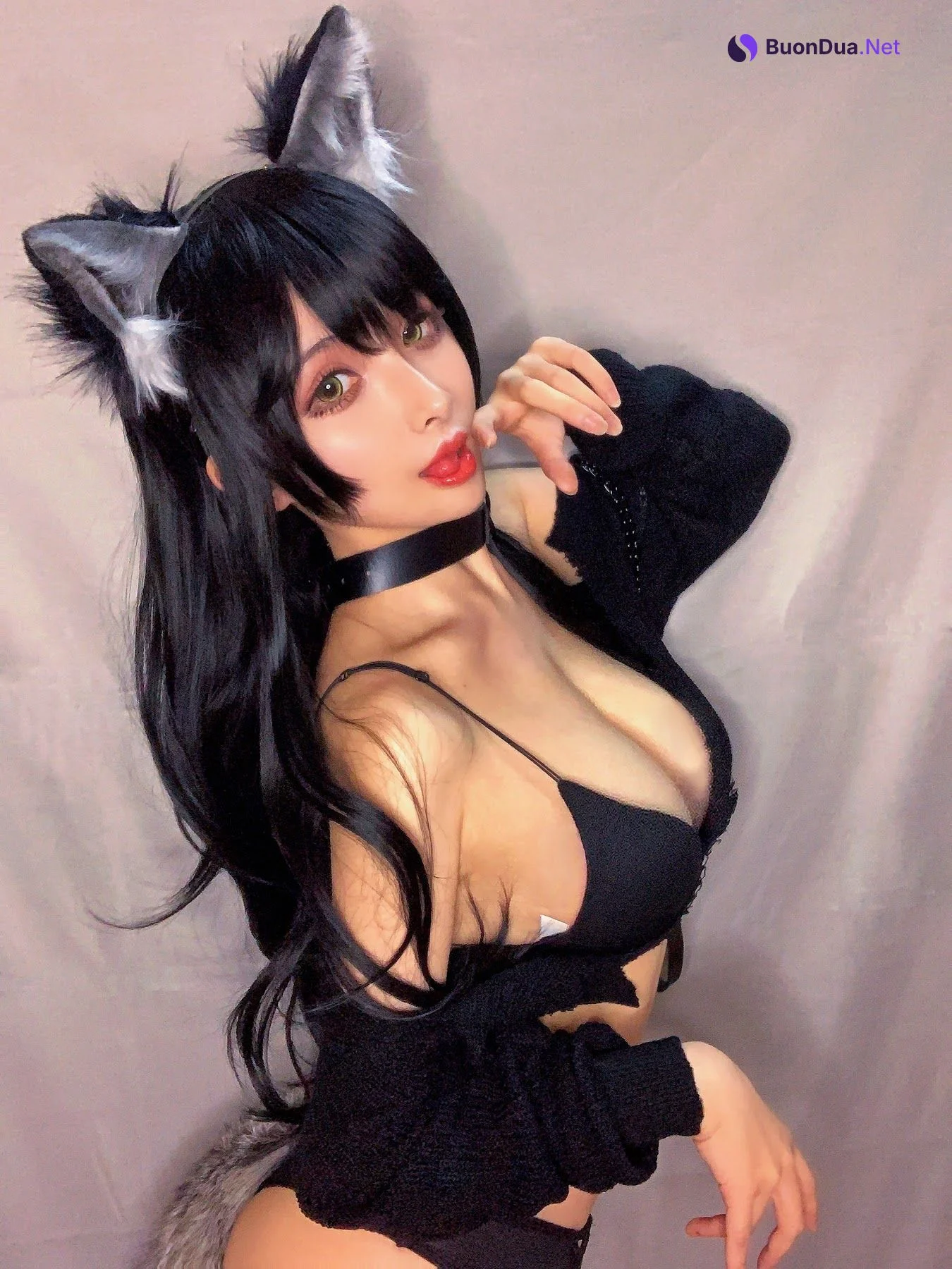 Coser@rioko凉凉子 Vol.067 黑狼 - Photo 18