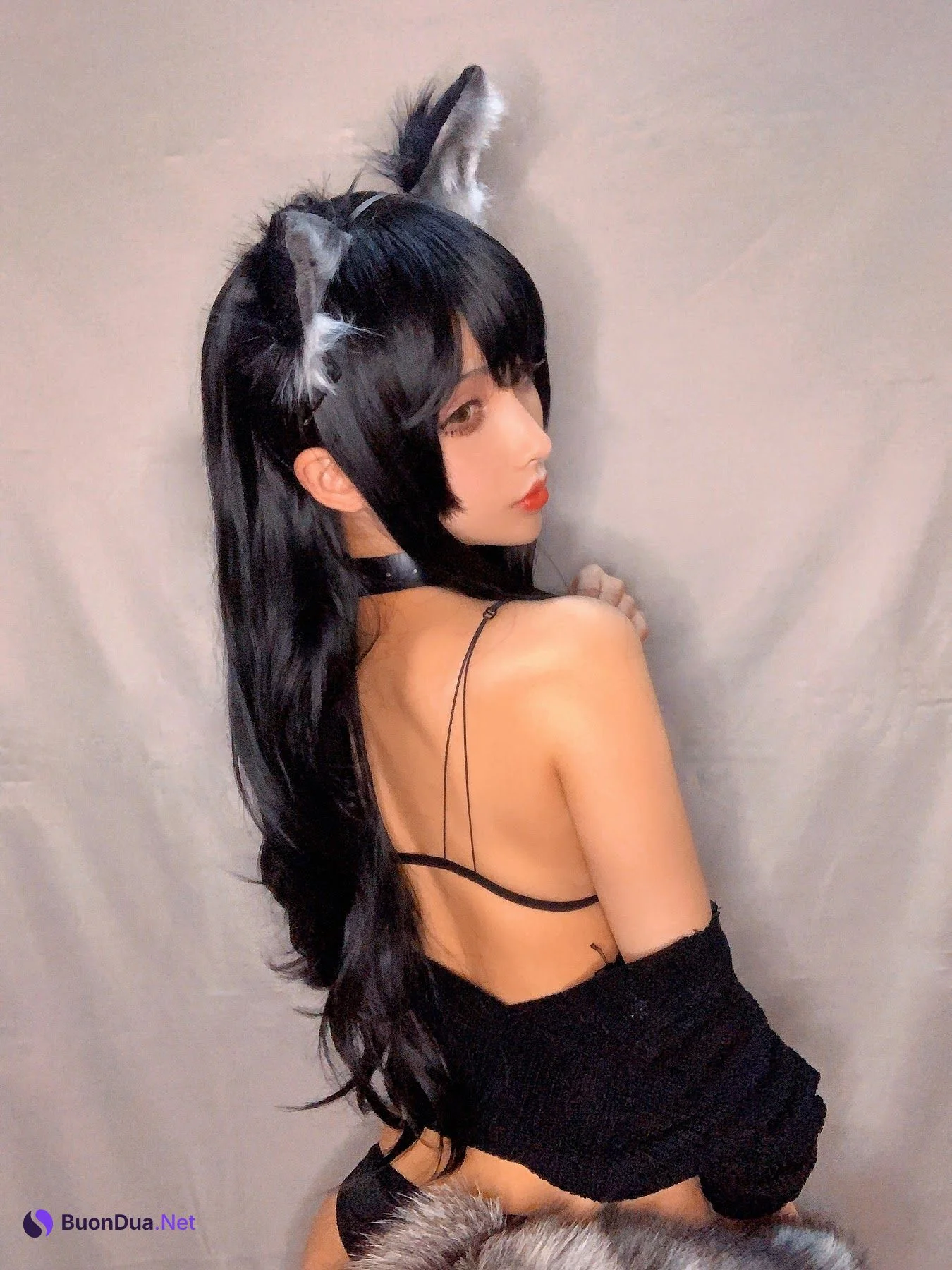 Coser@rioko凉凉子 Vol.067 黑狼 - Photo 19