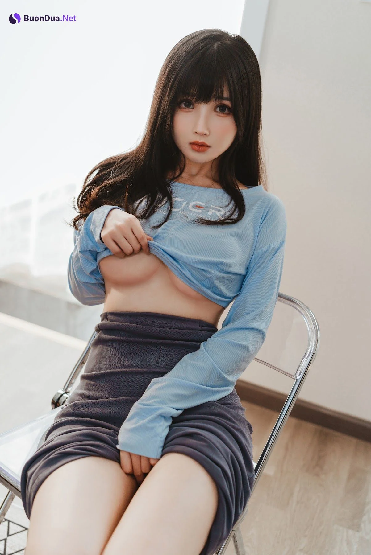 Coser@rioko凉凉子 Vol.074 吉他妹妹系带裙 - Photo 20