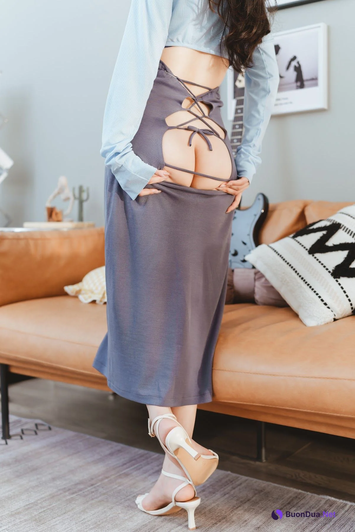 Coser@rioko凉凉子 Vol.074 吉他妹妹系带裙 - Photo 3