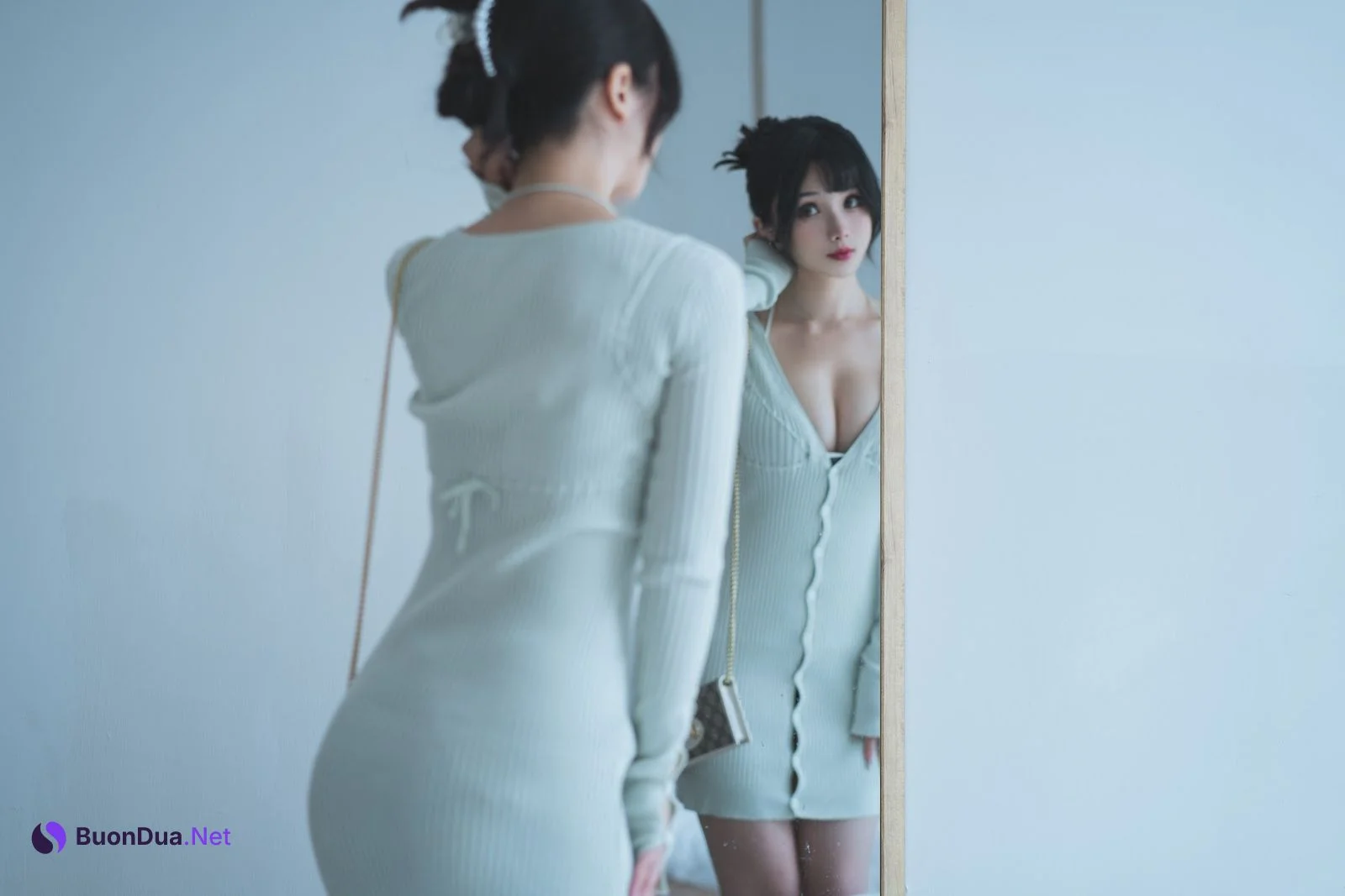 Coser@rioko凉凉子 Vol.077 人妻毛衣 - Photo 12