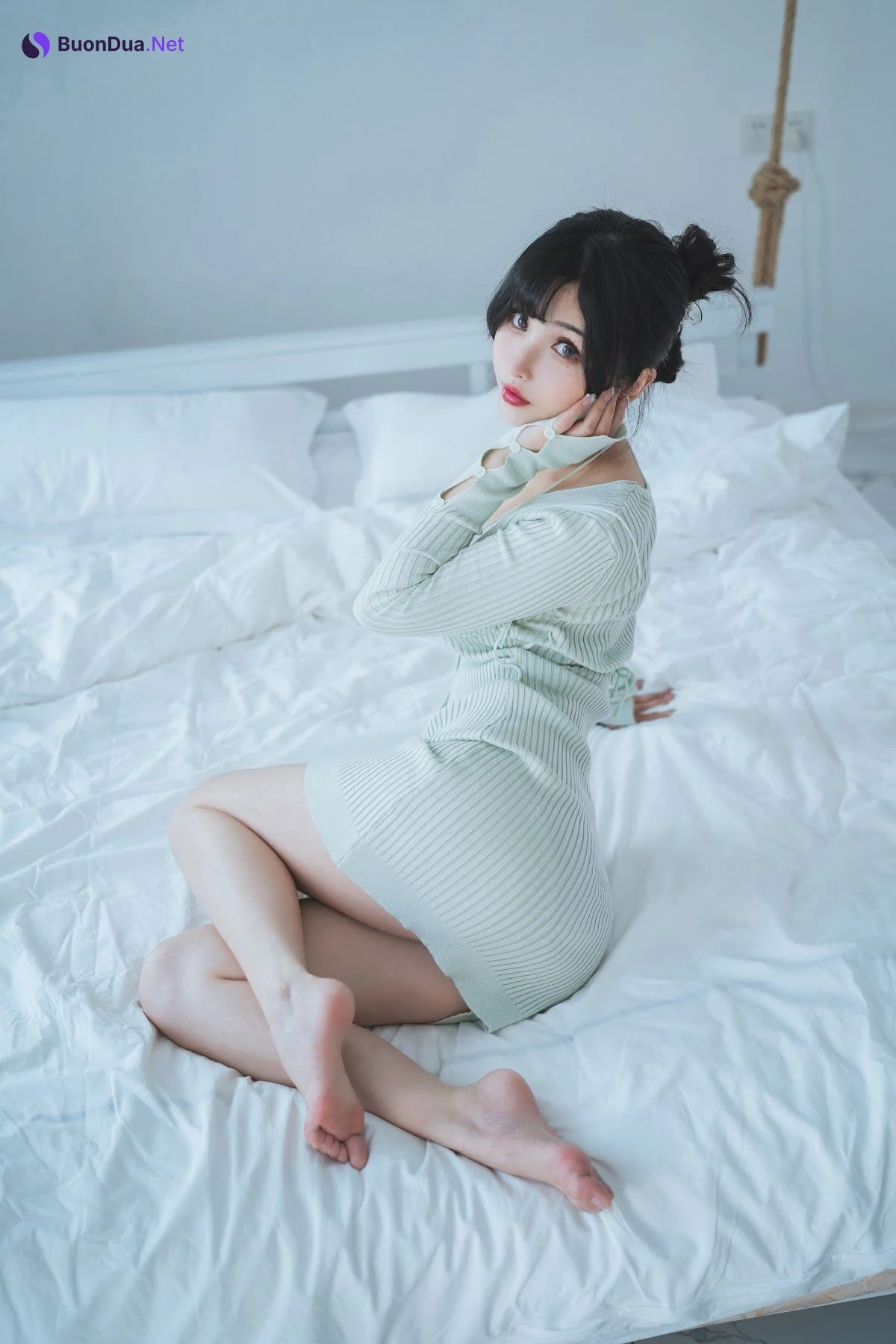 Coser@rioko凉凉子 Vol.077 人妻毛衣 - Photo 9