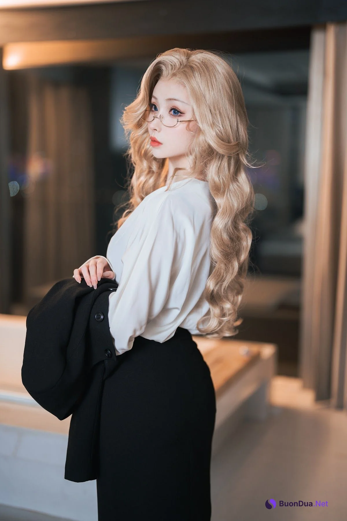 Coser@rioko凉凉子 Vol.105 女上司单人版 - 사진 7