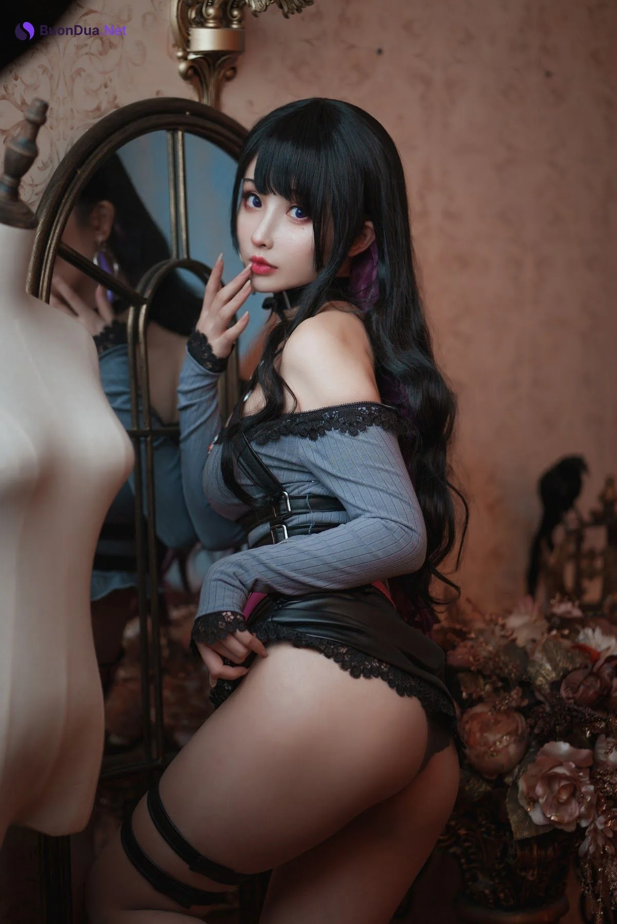 Coser@rioko凉凉子 Vol.109 魅魔X恋乃夜舞 - รูปภาพ 10