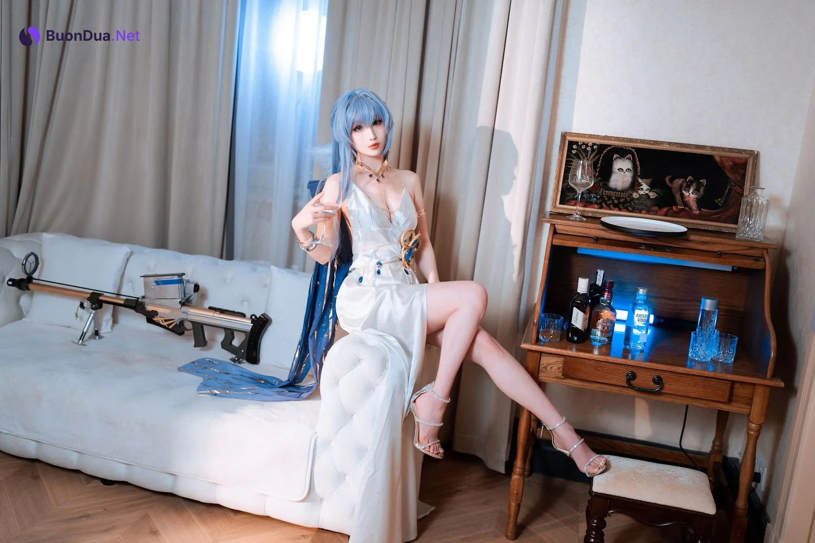 Coser@rioko凉凉子 Vol.114 海伦礼服 - Photo 12