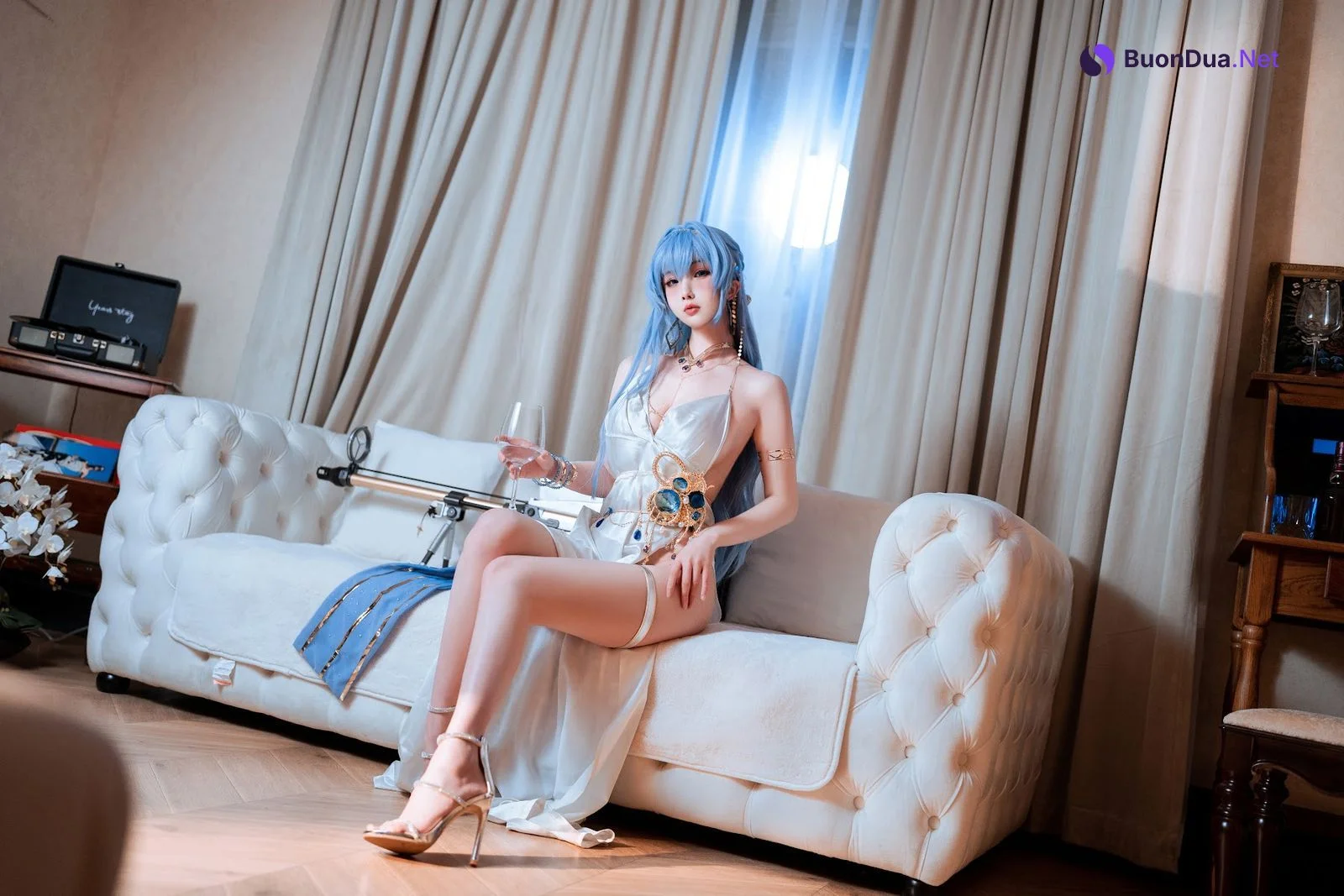 Coser@rioko凉凉子 Vol.114 海伦礼服 - Photo 2