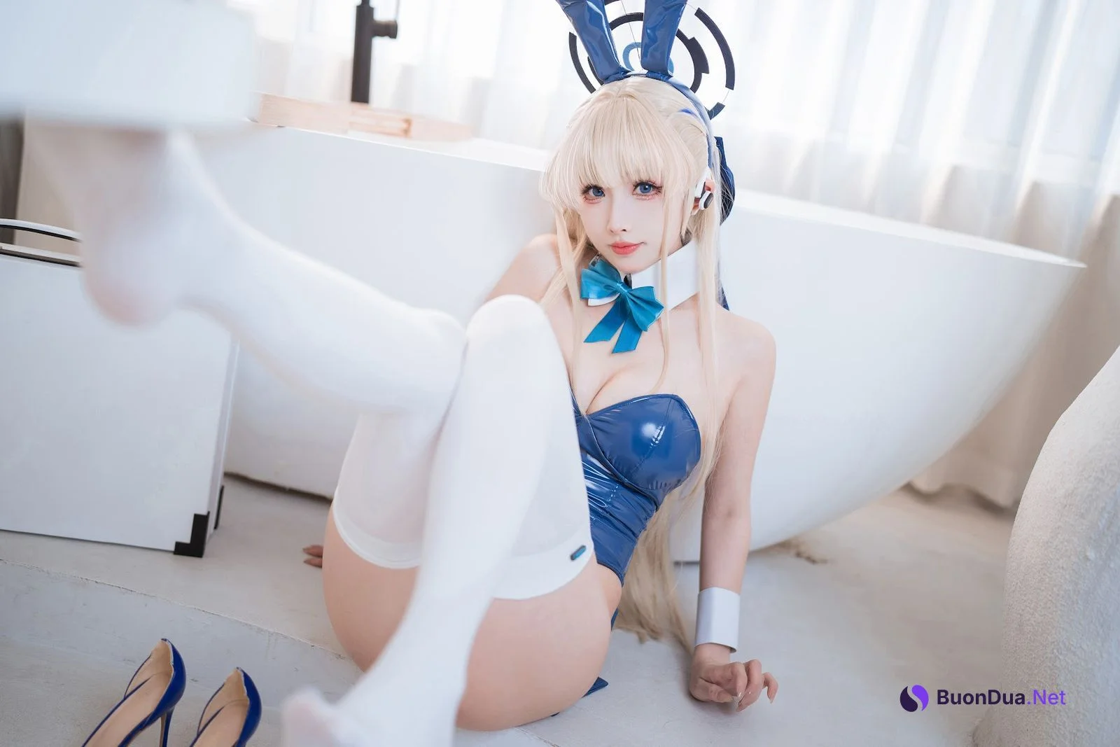 Coser@rioko凉凉子 Vol.115 碧蓝档案 TOKI兔兔 - รูปภาพ 5