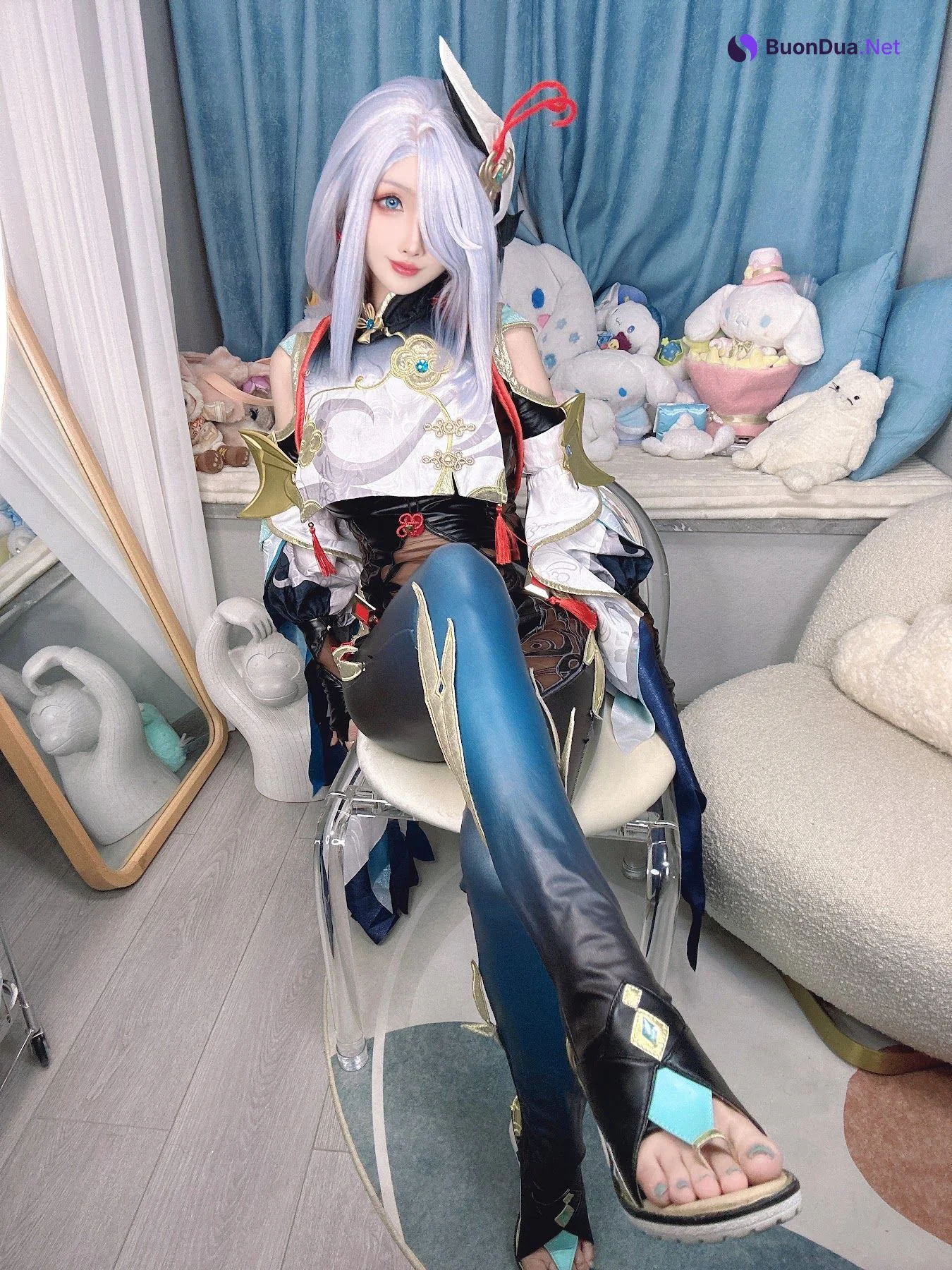 Coser@rioko凉凉子 Vol.123 有点那个的申鹤 - Photo 6