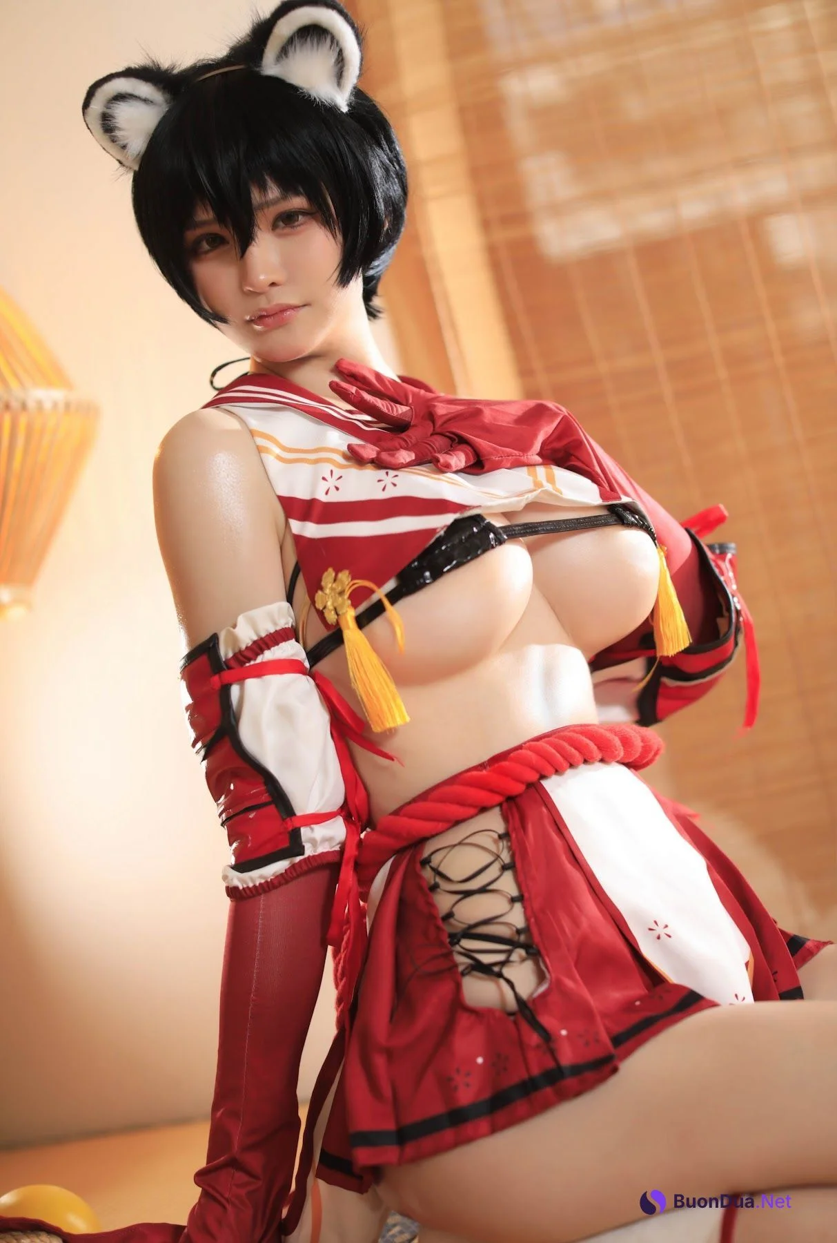 Coser@前羽_rr – 碧蓝档案 春日椿 - 사진 3