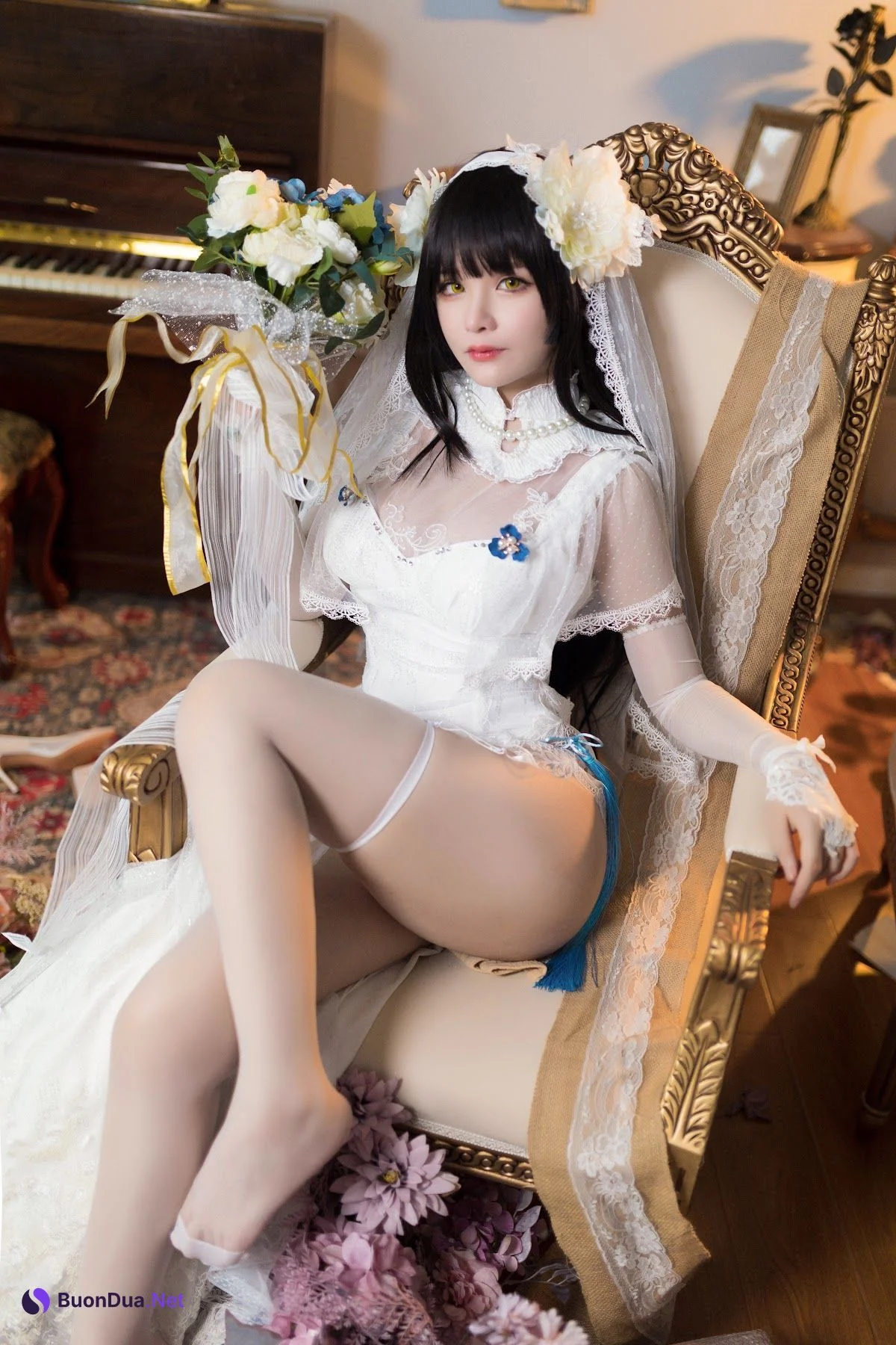 Coser@前羽_rr – 燕尔新婚 - 照片 19