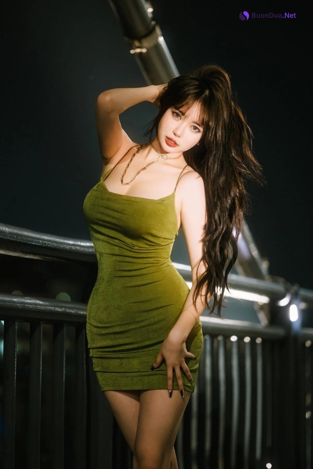 Coser@Tina很妖孽呀 – 绿色连衣裙 - รูปภาพ 11
