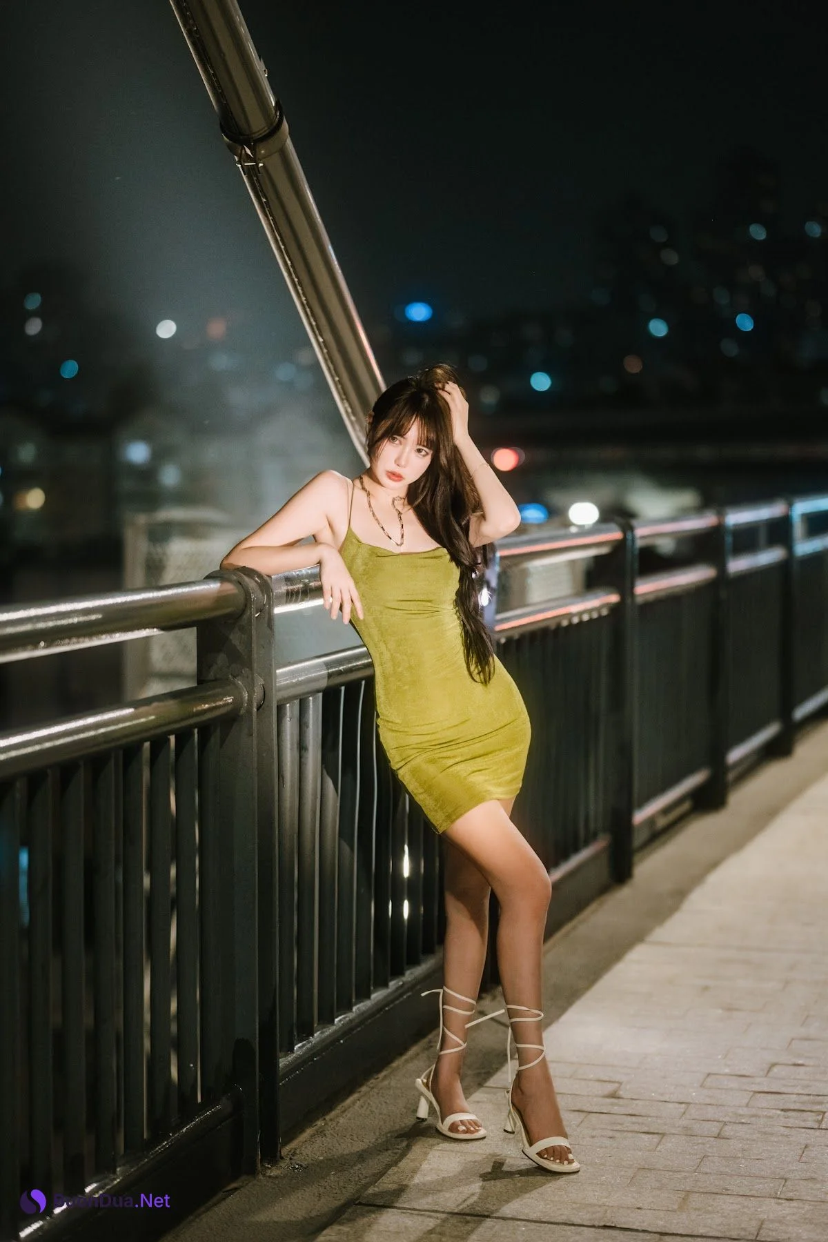 Coser@Tina很妖孽呀 – 绿色连衣裙 - รูปภาพ 13
