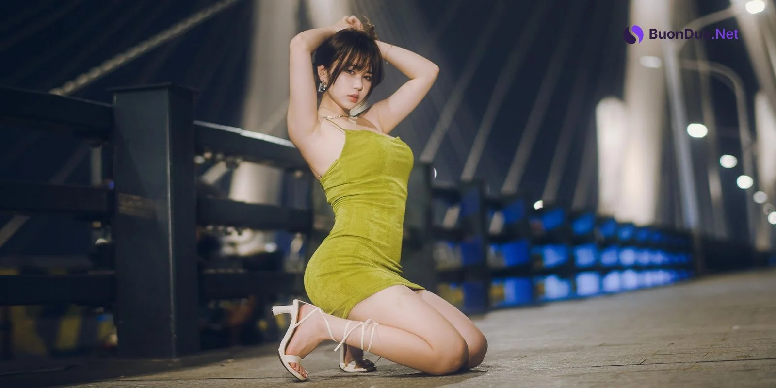 Coser@Tina很妖孽呀 – 绿色连衣裙 - รูปภาพ 15