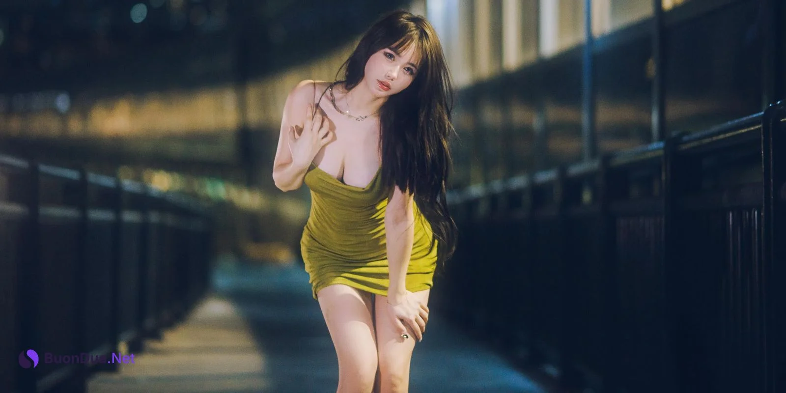 Coser@Tina很妖孽呀 – 绿色连衣裙 - รูปภาพ 17
