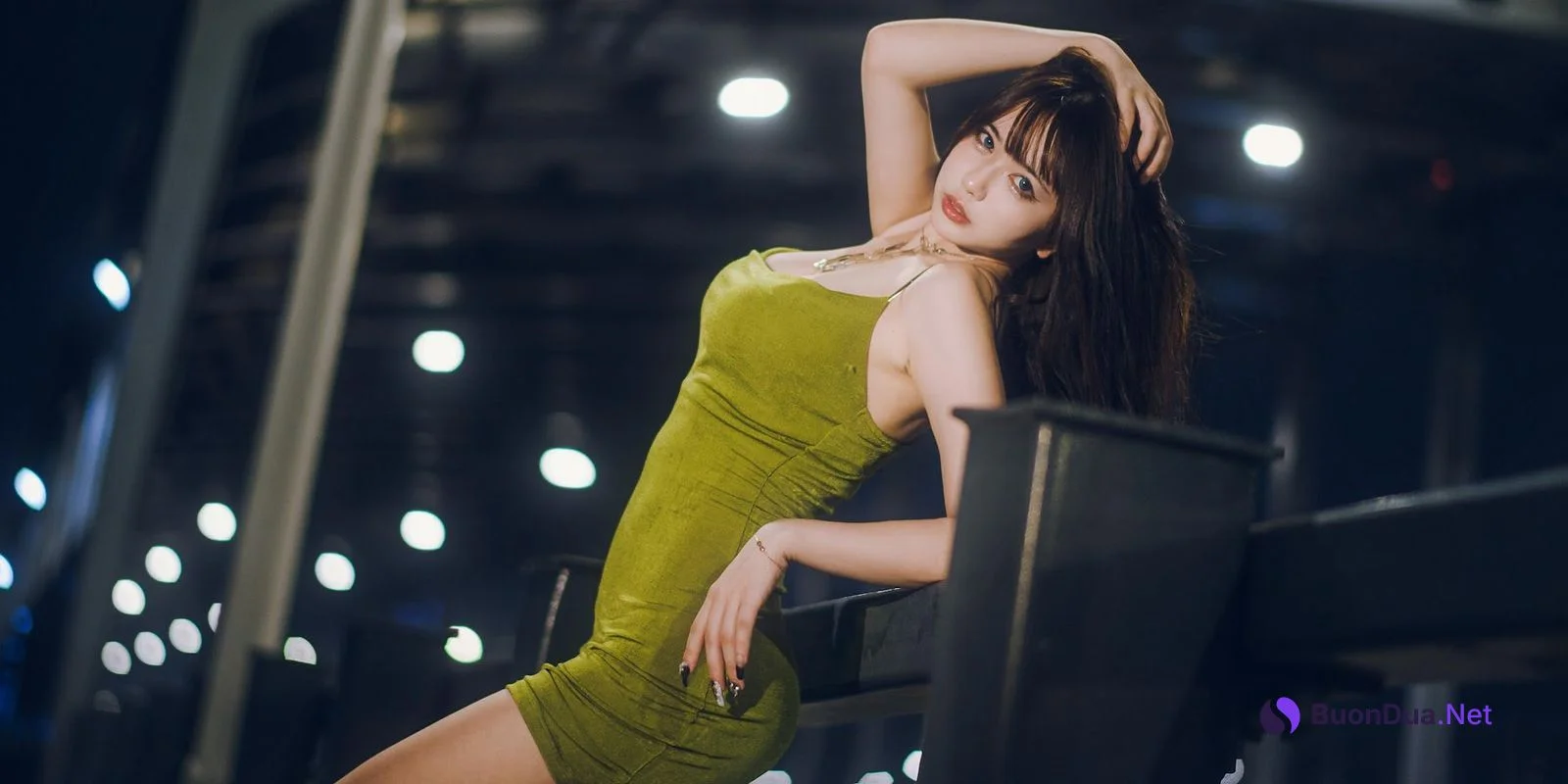 Coser@Tina很妖孽呀 – 绿色连衣裙 - รูปภาพ 18