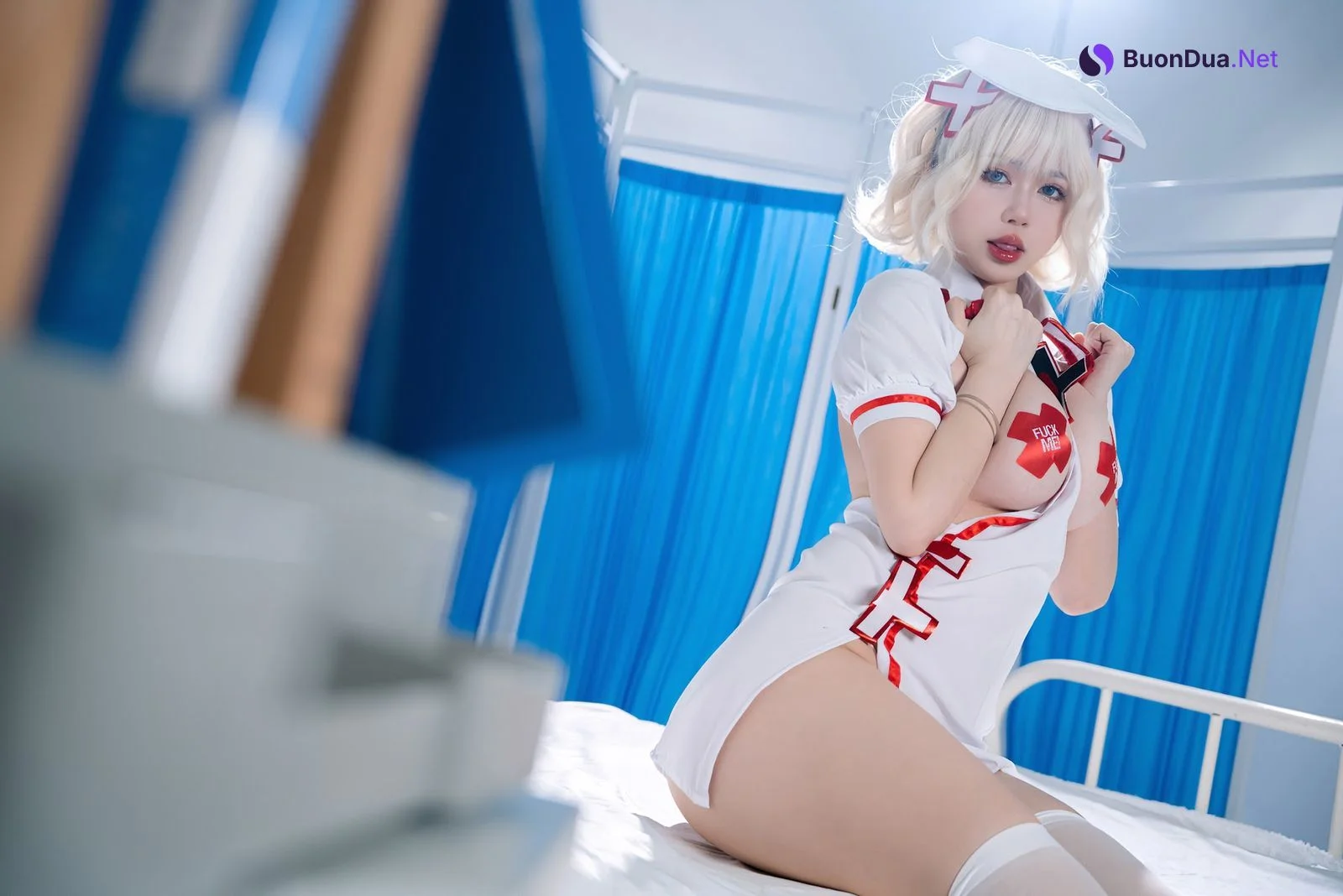 Coser@Tina很妖孽呀 – 白色护士妹妹 - 写真 15