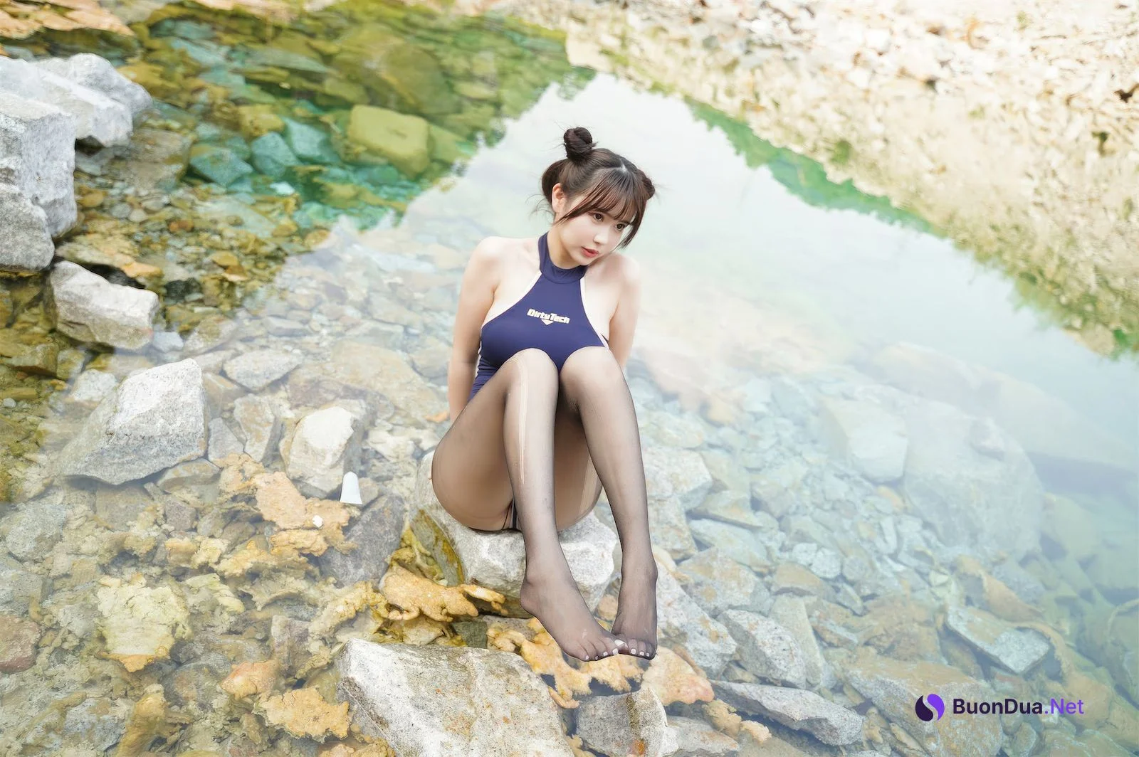 Coser@Tina很妖孽呀 – 小溪体操服死库水JK - รูปภาพ 13