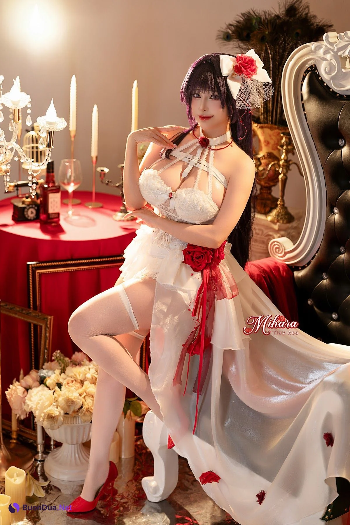 Coser@Tiny Asa – Mihara Pain Eater – NIKKE&Nikke胜利女神 米哈拉 羁绊锁链 痛苦吞食者 - Photo 12