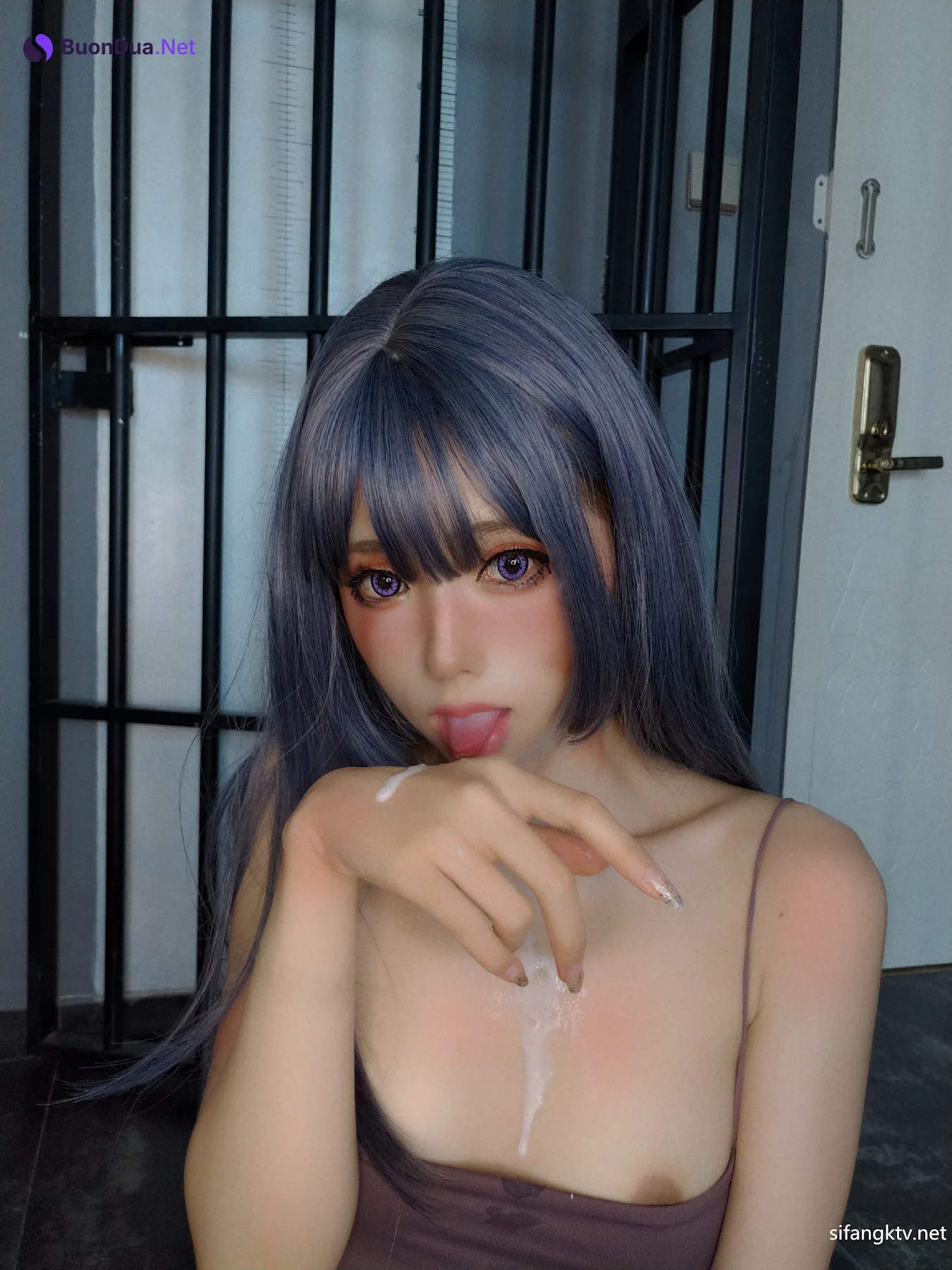Coser@钛合金TiTi – 奴隶少女 滴蜡 - 사진 3