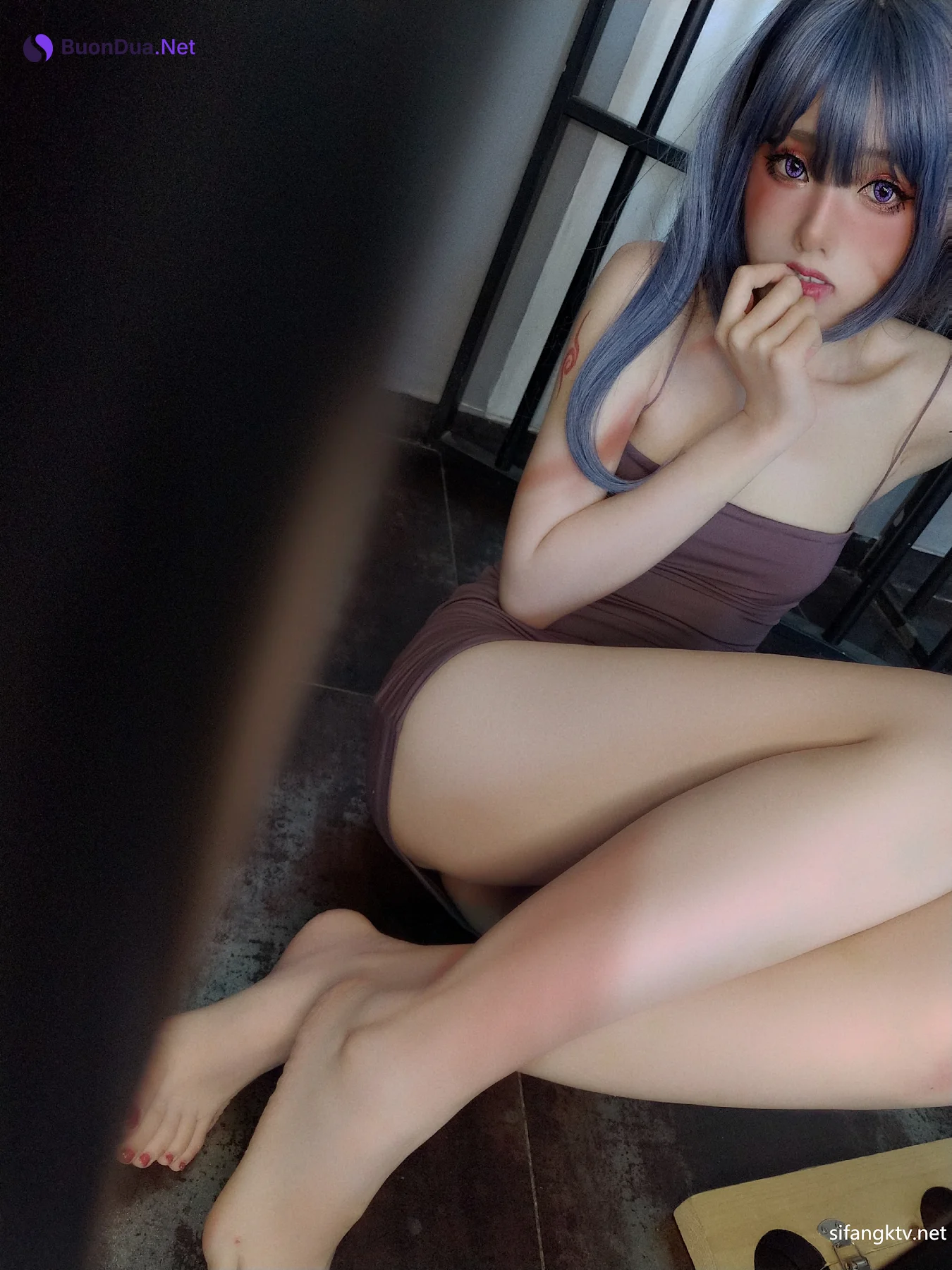 Coser@钛合金TiTi – 奴隶少女 滴蜡 - 사진 7