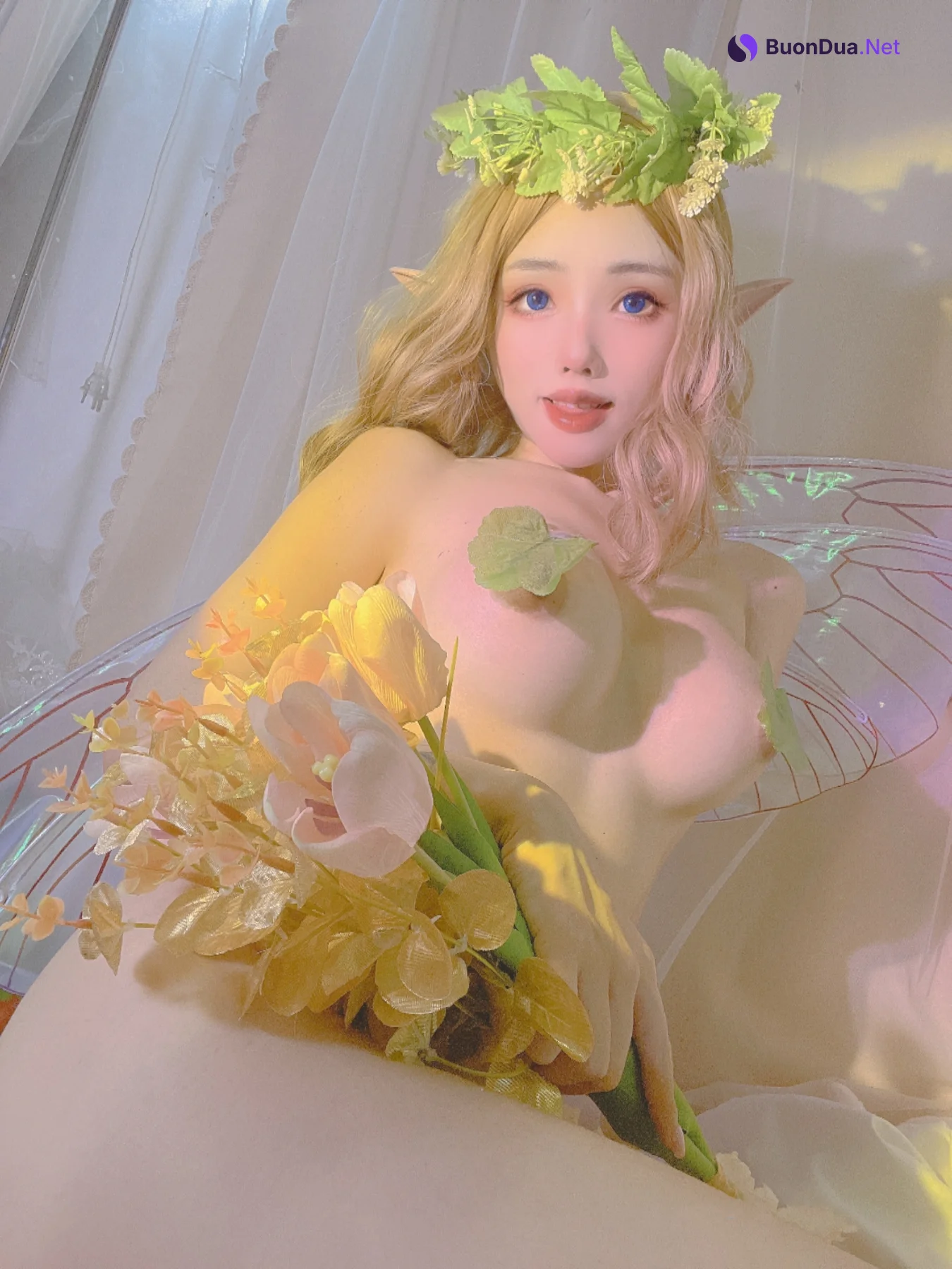 Coser@钛合金TiTi – 精灵女神露脸 - 写真 4