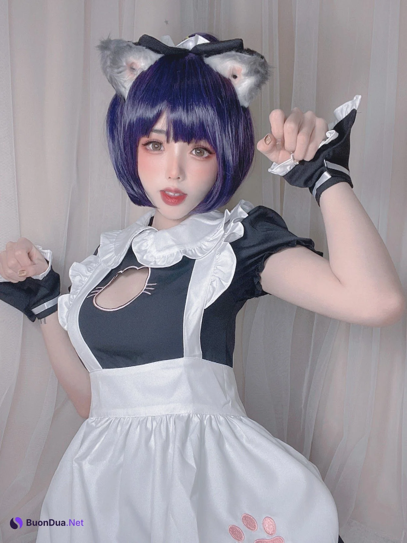 Coser@钛合金TiTi – 女仆自拍 - รูปภาพ 19