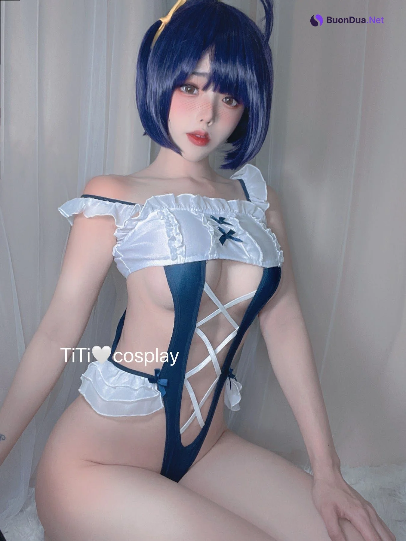 Coser@钛合金TiTi – 女仆自拍 - รูปภาพ 2