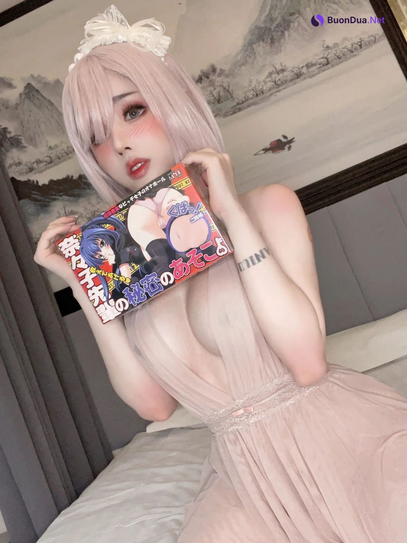 Coser@钛合金TiTi – 粉色睡衣 - Photo 19